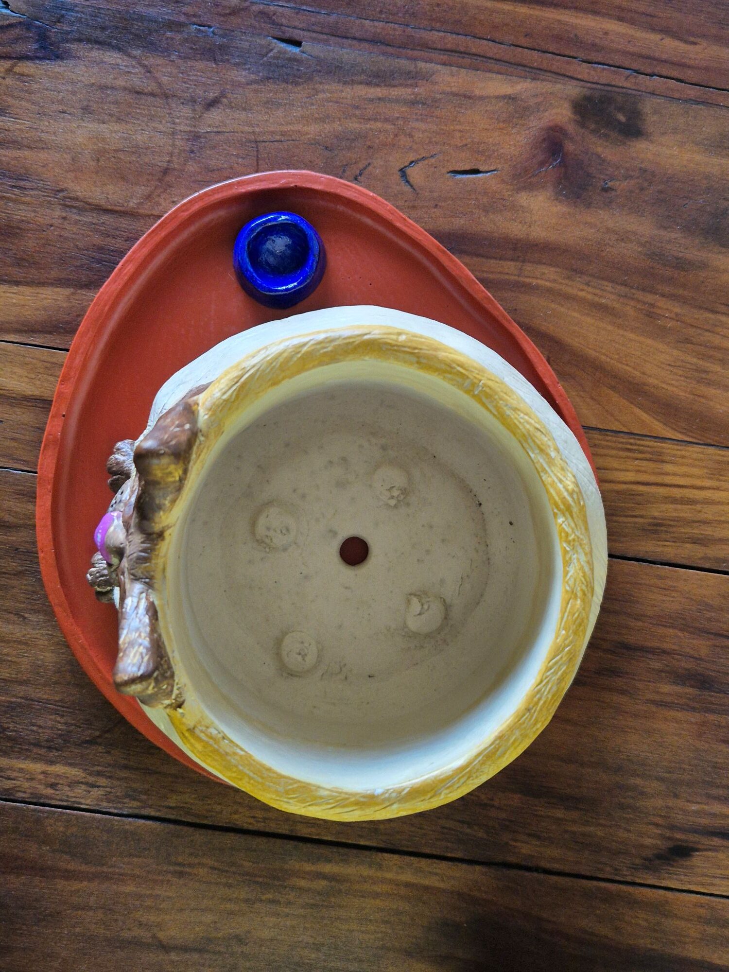 Latté - Handmade Artisan Cat Planter - Image 3