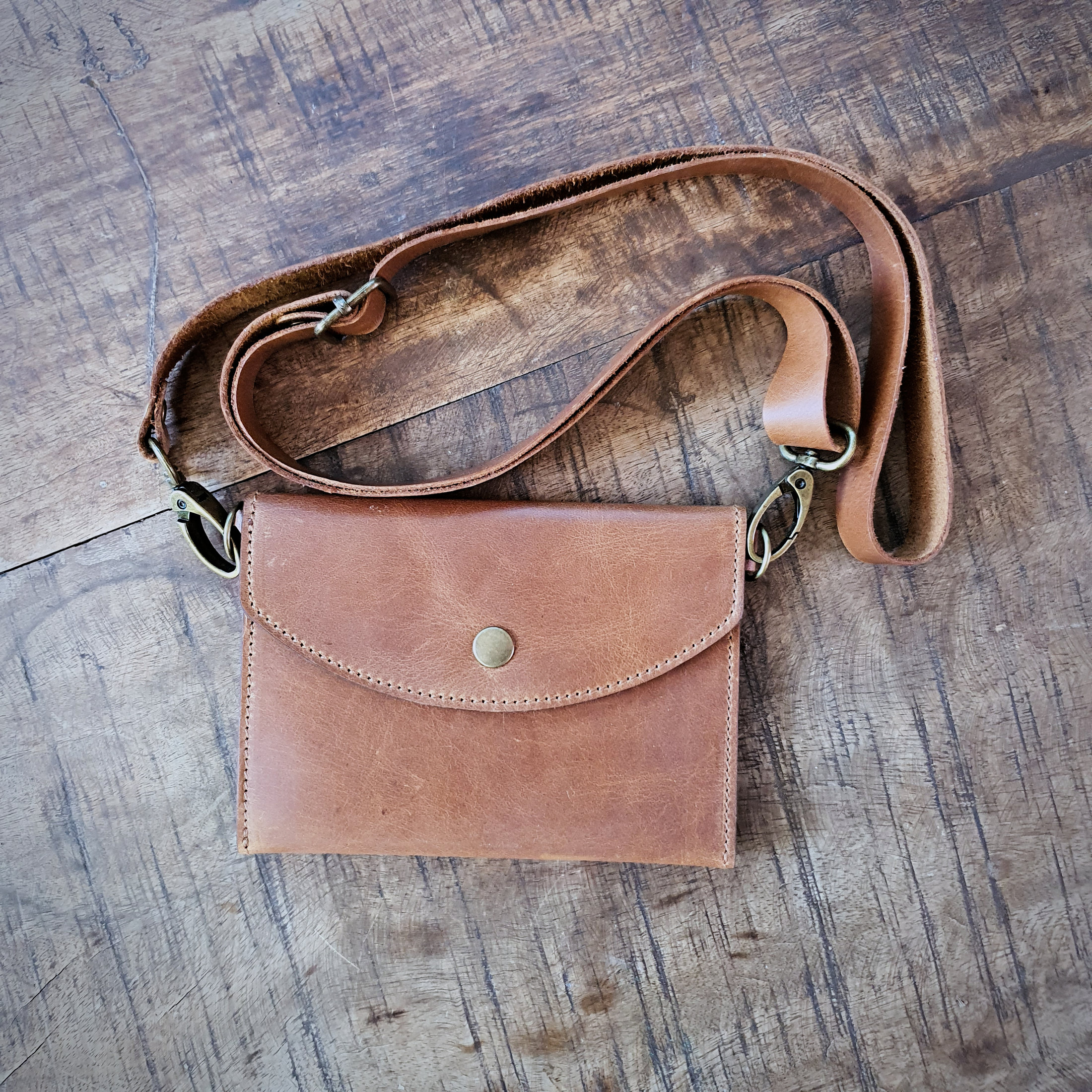 Personalised Leather Passport Sling Wallet - Image 9