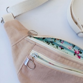 Moonbeam Corduroy Moonbag - Image 3