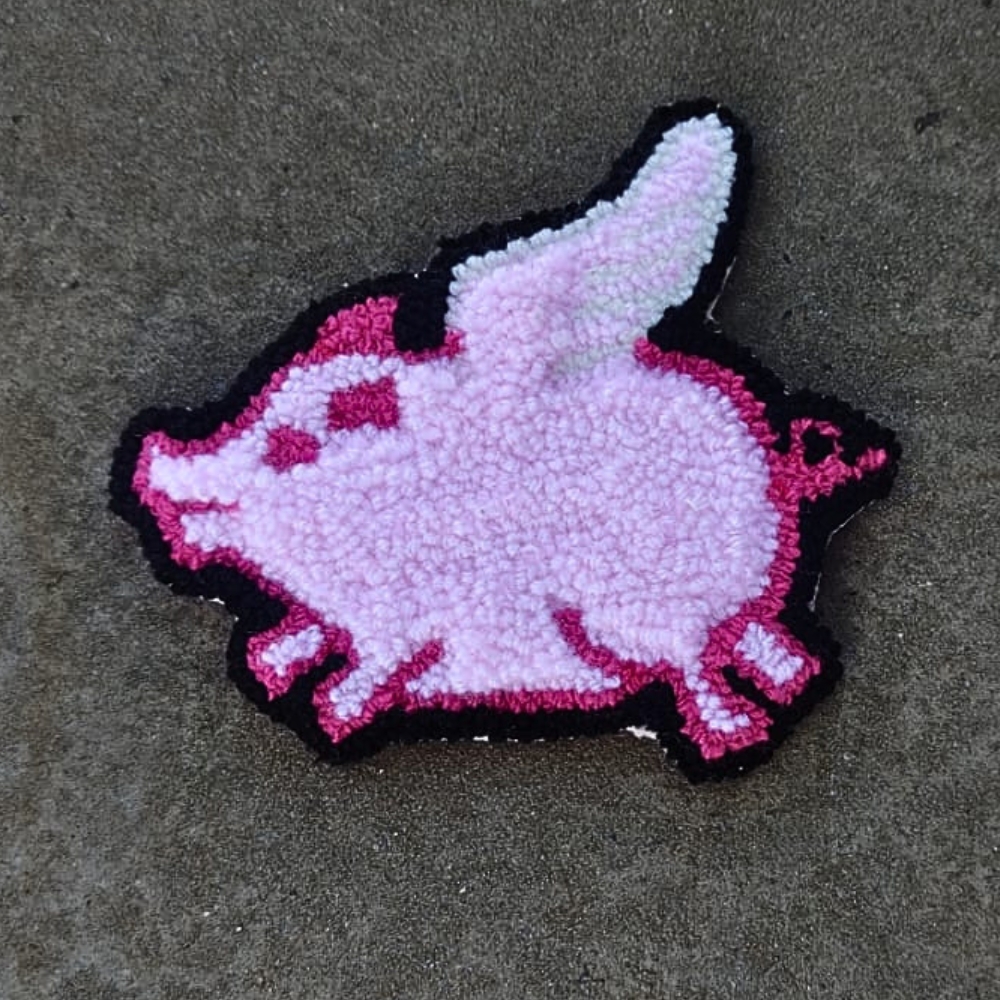 When Pigs Fly Mug Rug - Image 3