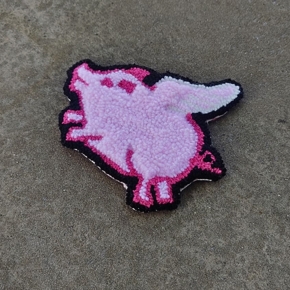 When Pigs Fly Mug Rug - Image 2
