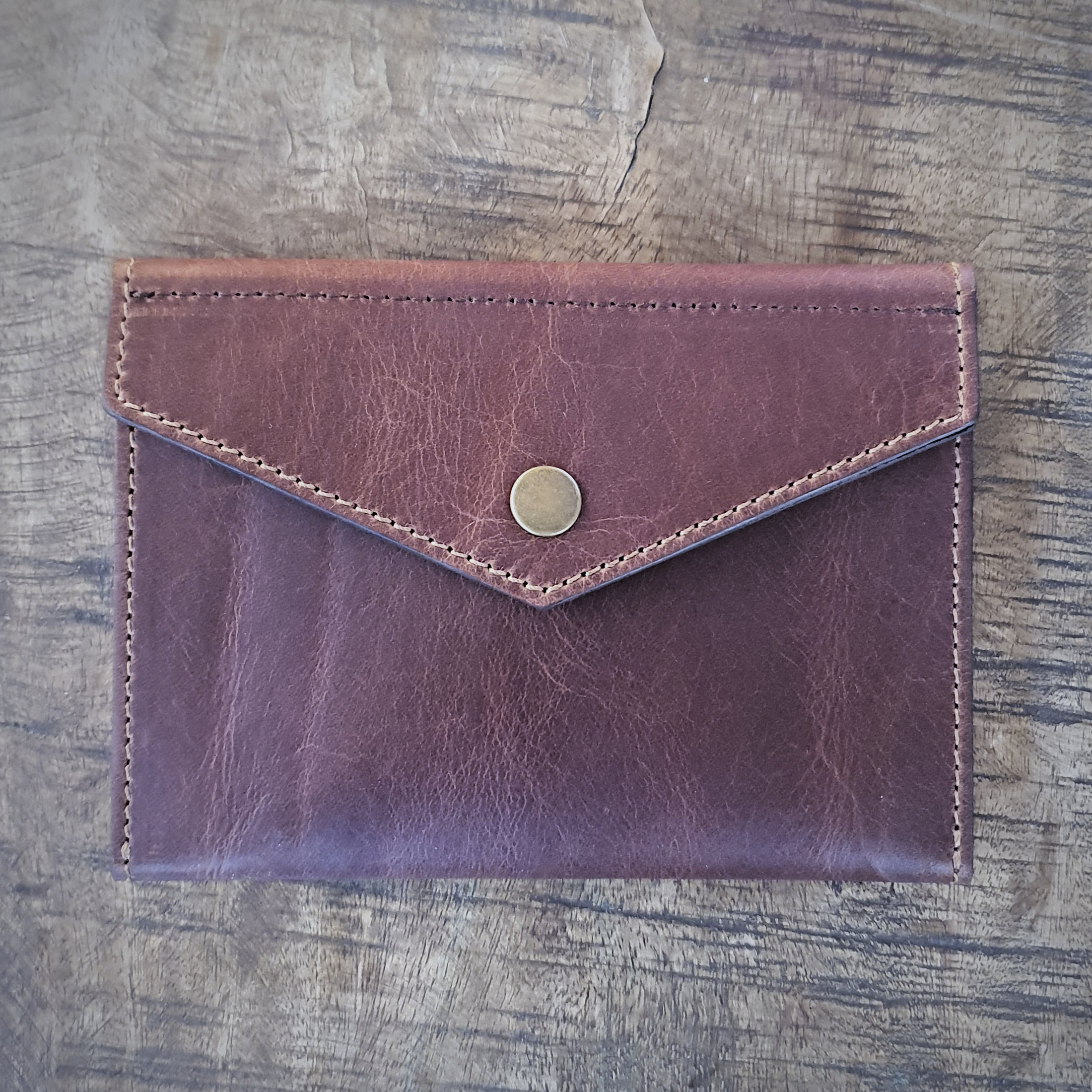 Personalised Leather Passport Wallet - Moksi
