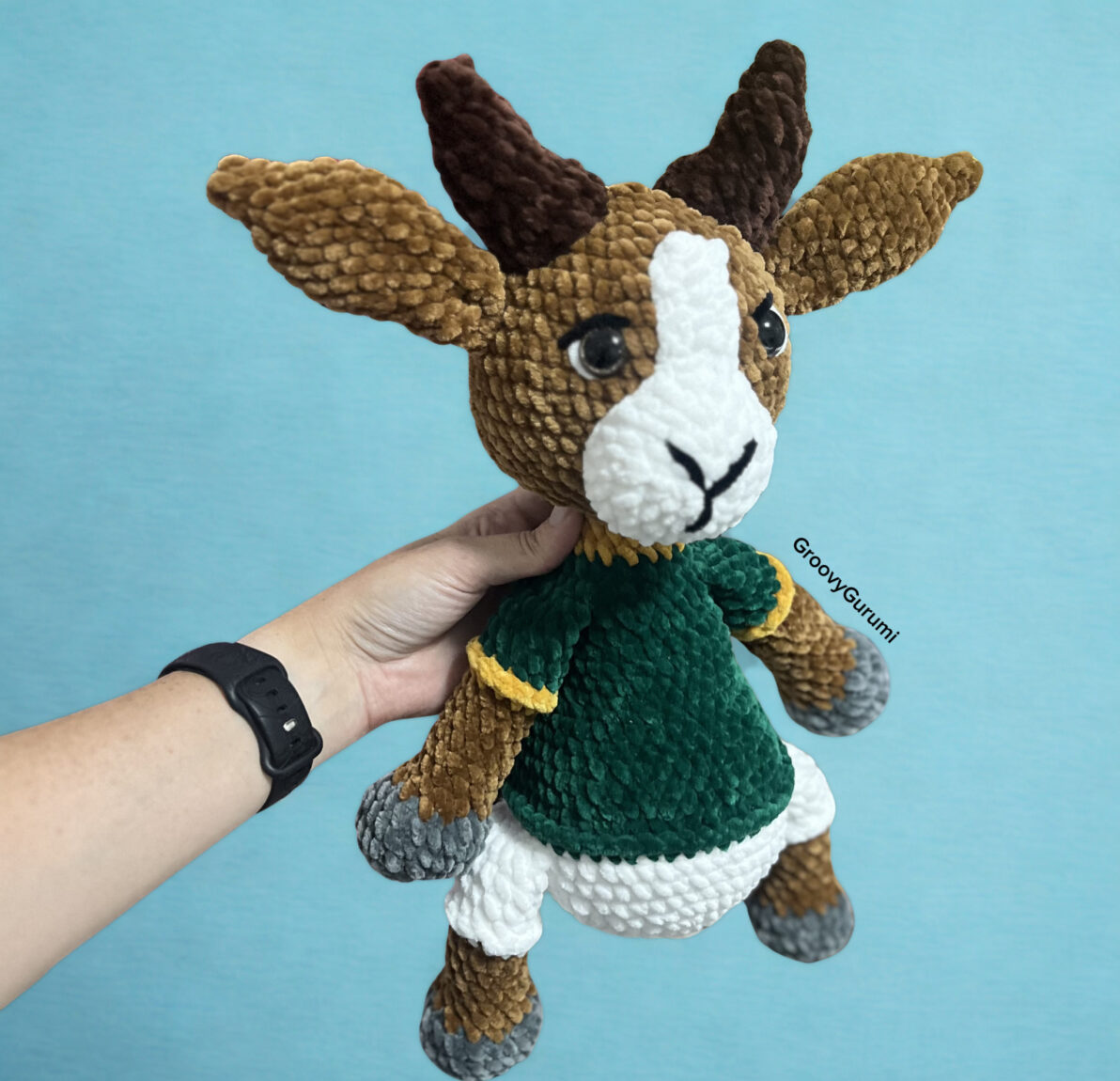 Crochet Springbok Plushie