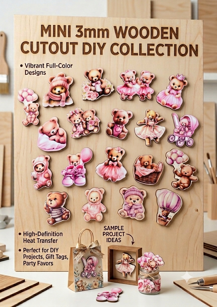 Miniature Wooden Character Sets - Image 4