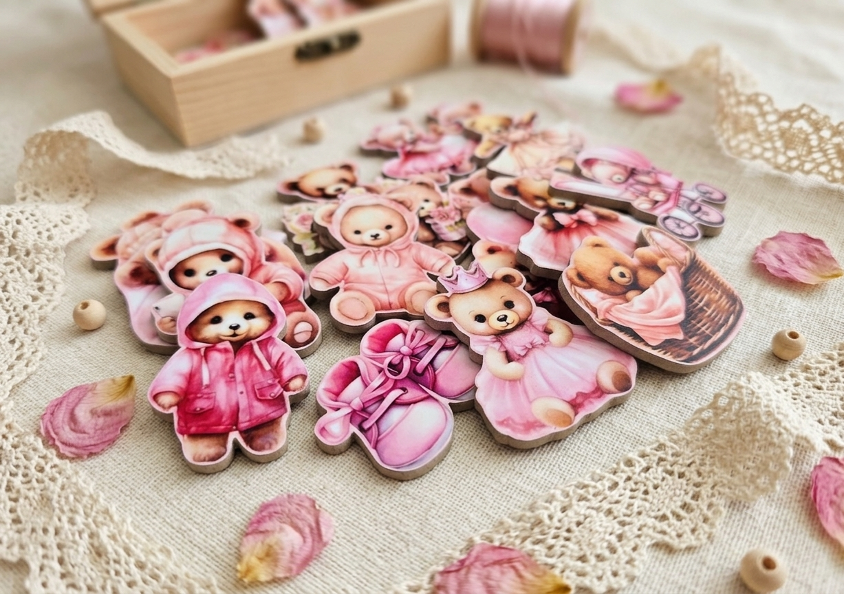 Miniature Wooden Character Sets - Image 2