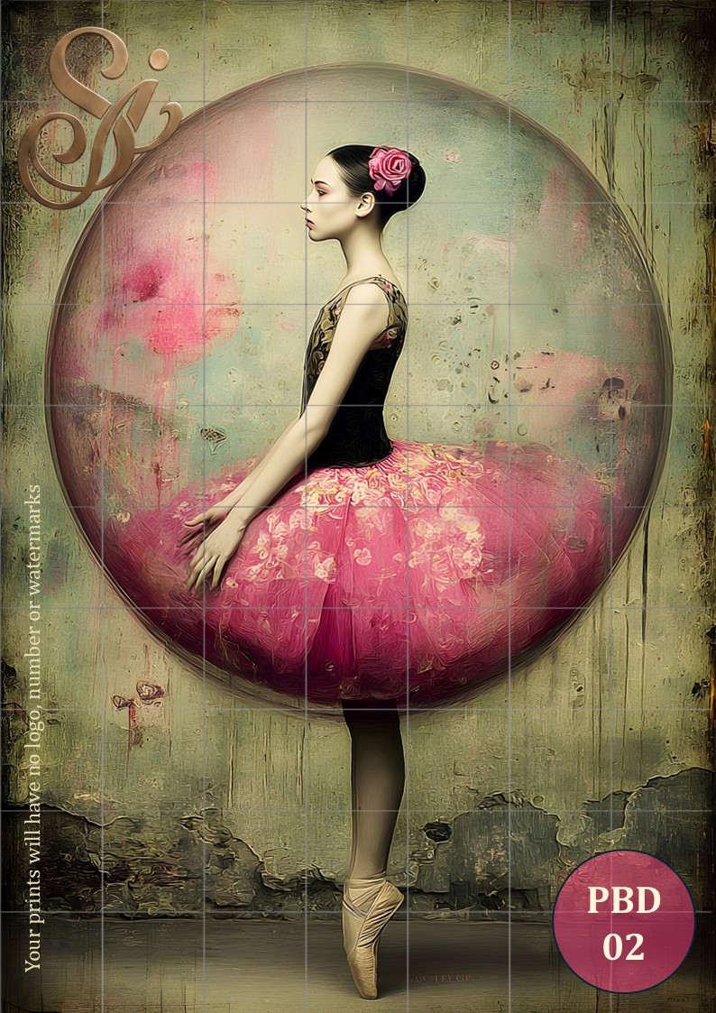 Pink Bubble Dreams Canvas Collection - Image 3