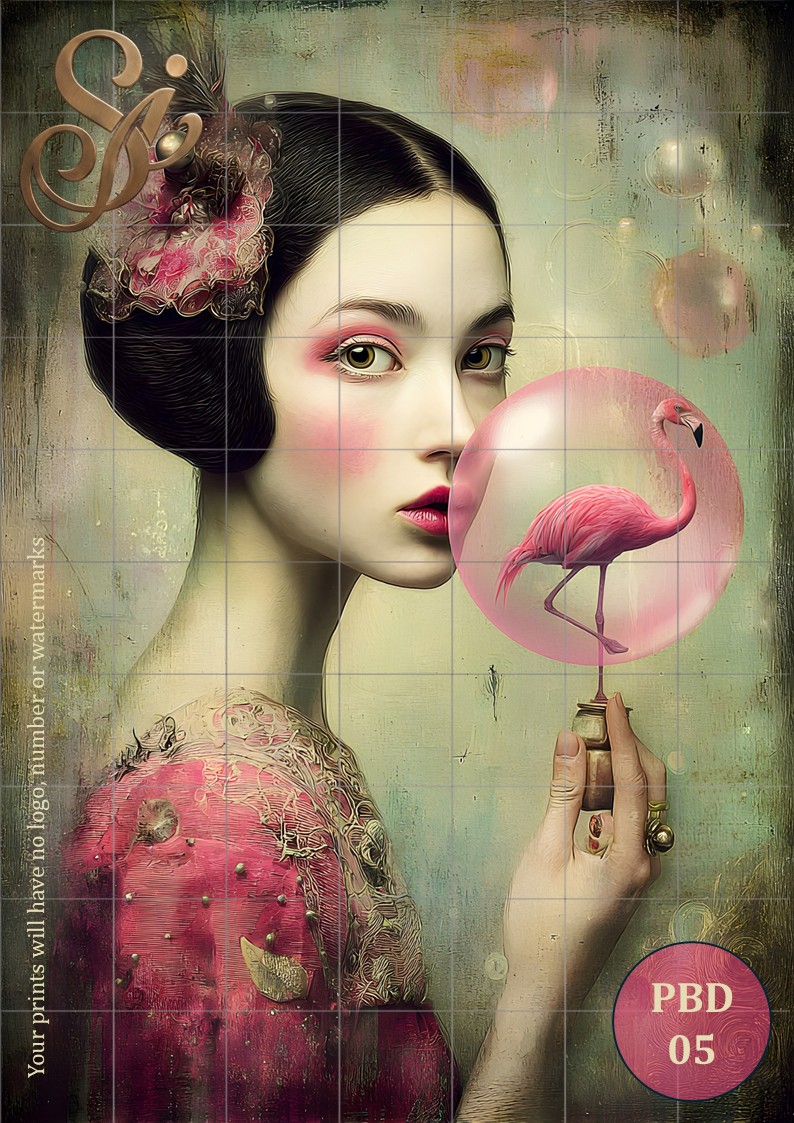 Pink Bubble Dreams Canvas Collection - Image 6