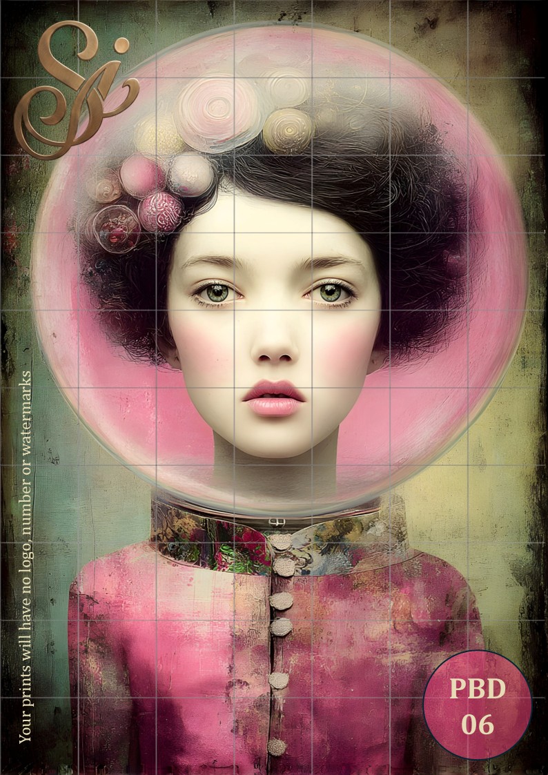 Pink Bubble Dreams Canvas Collection - Image 7