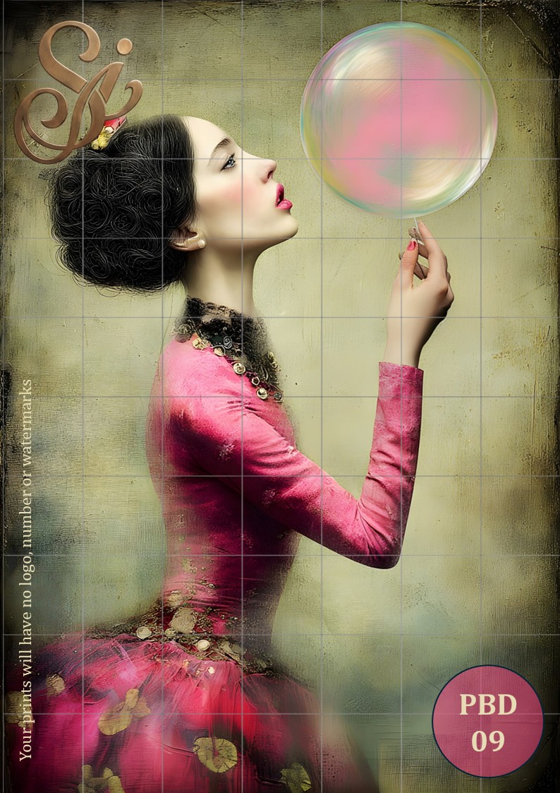 Pink Bubble Dreams Canvas Collection - Image 10