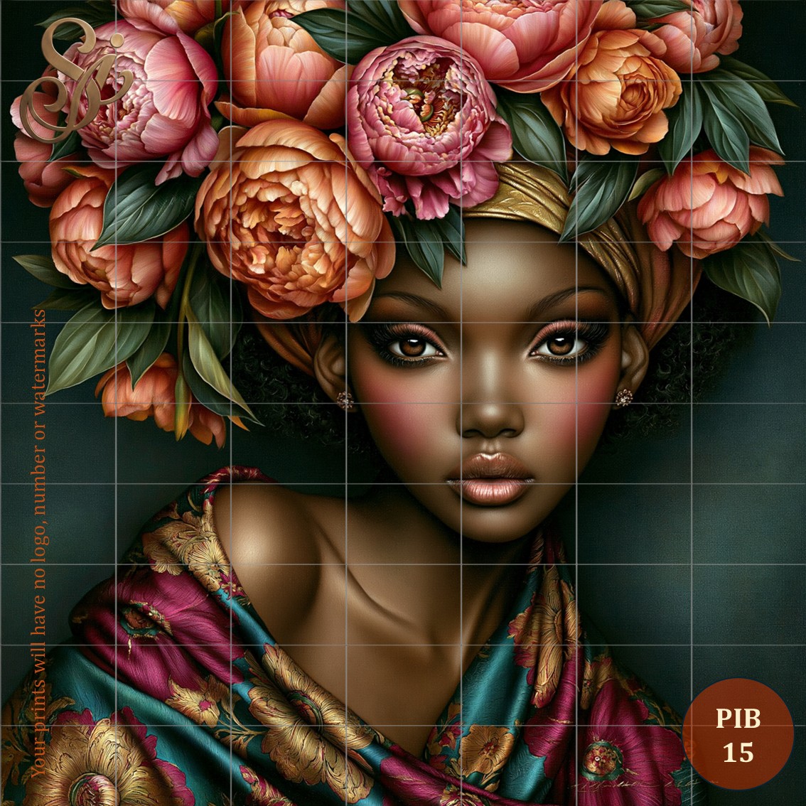Portraits in Bloom Canvas Collection II - Image 4
