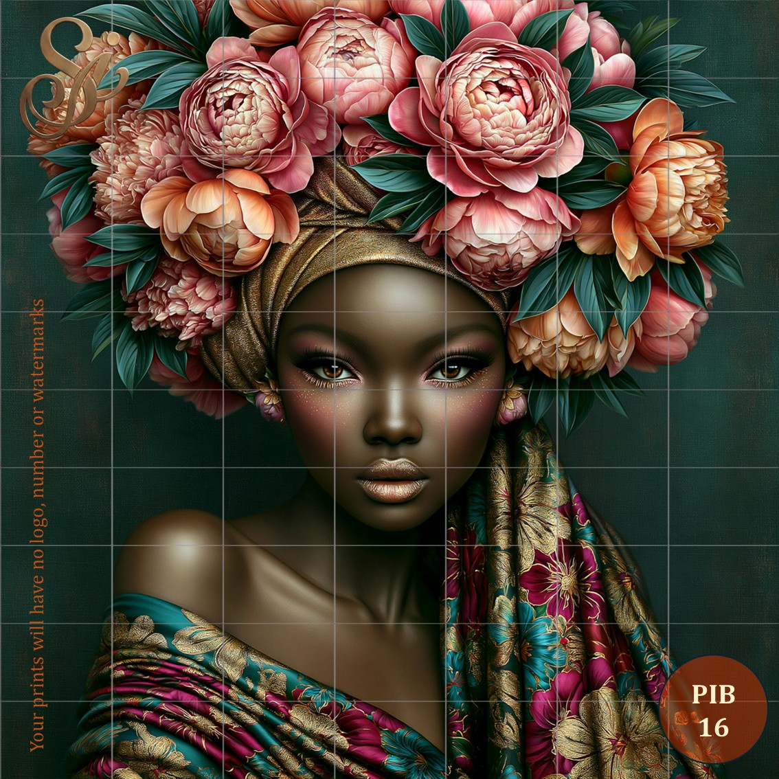 Portraits in Bloom Canvas Collection II - Image 5
