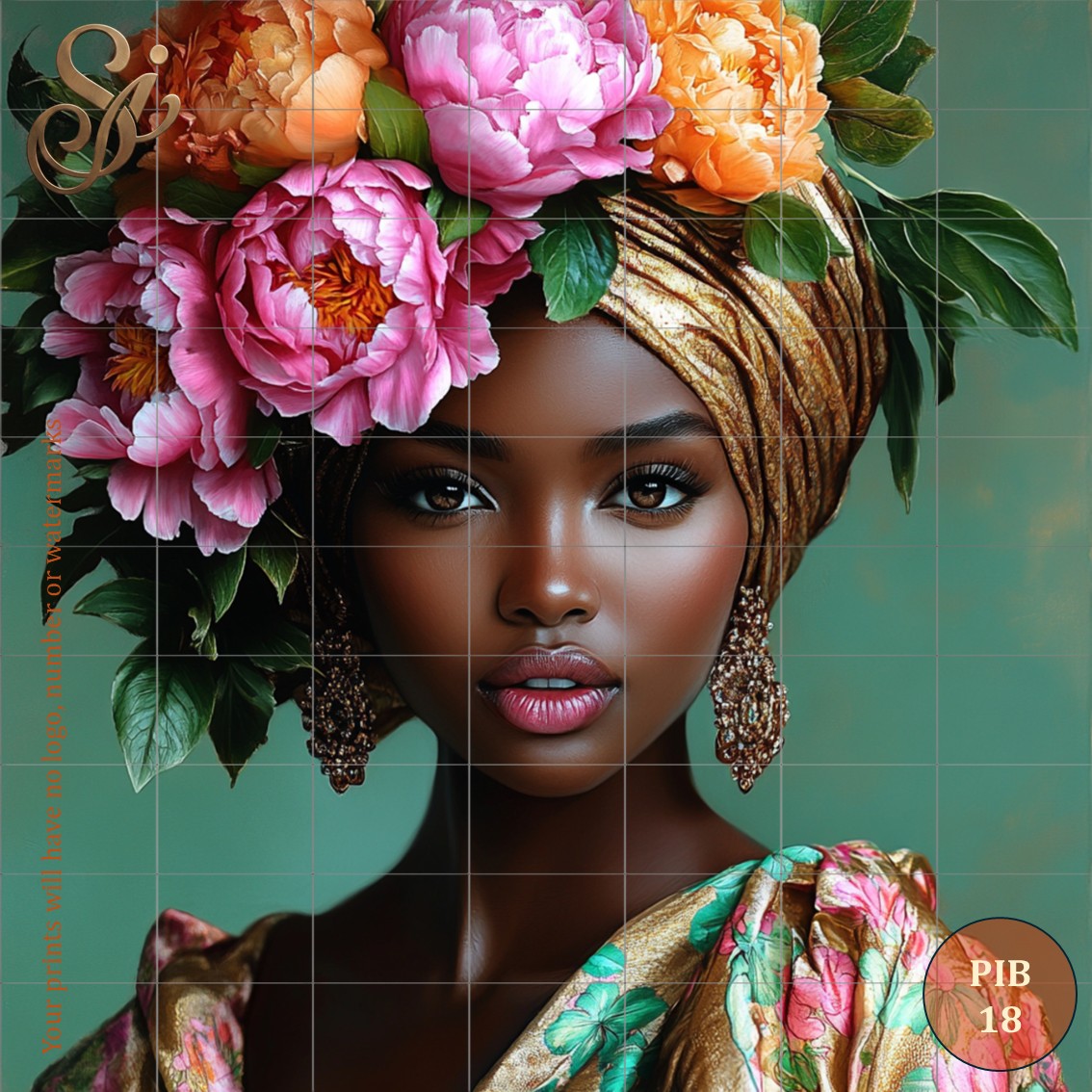 Portraits in Bloom Canvas Collection II - Image 7