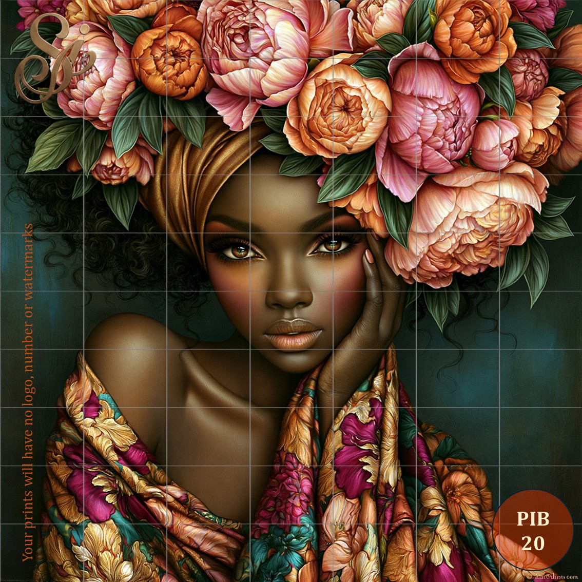 Portraits in Bloom Canvas Collection II - Image 9