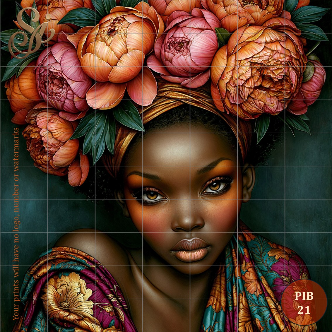Portraits in Bloom Canvas Collection II - Image 10