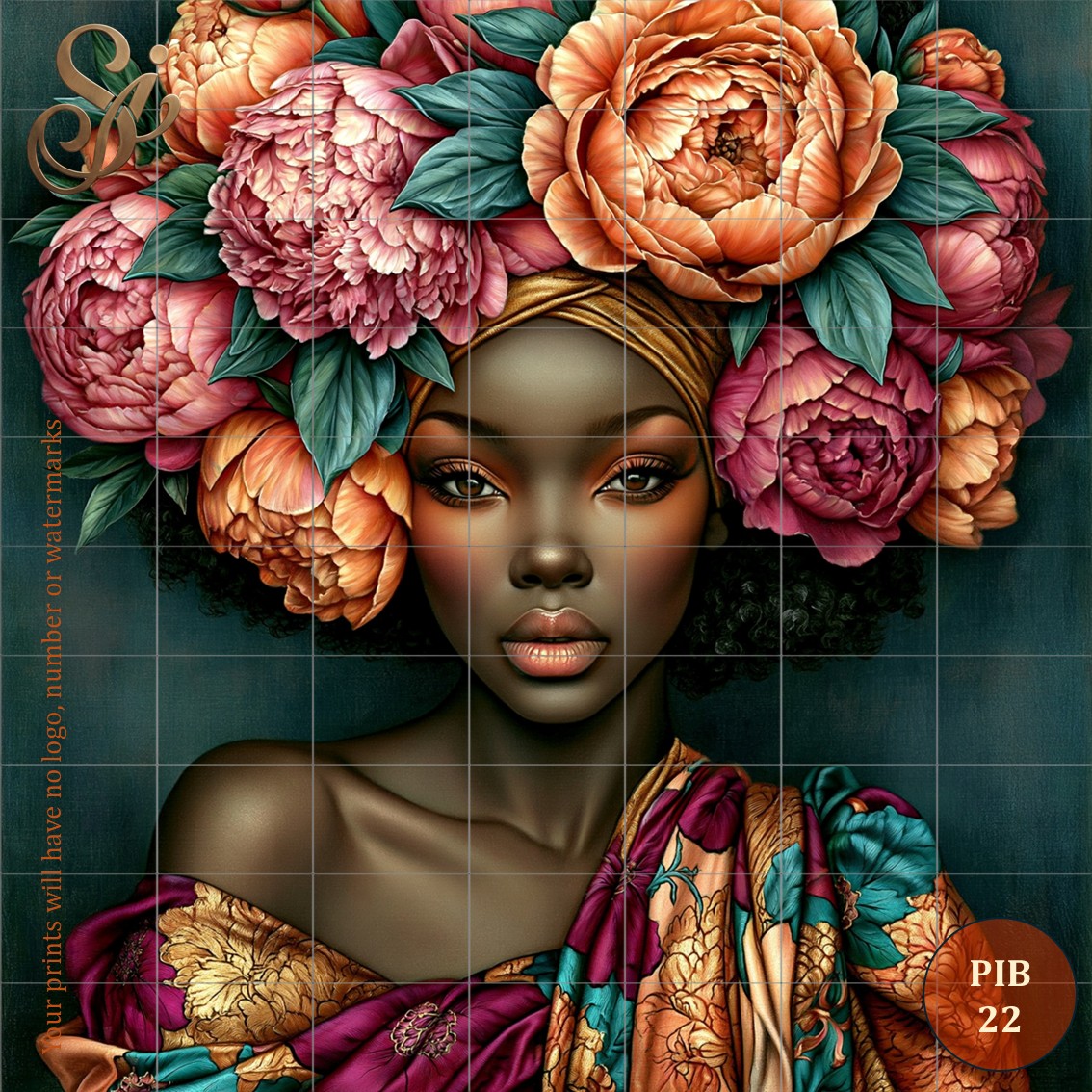 Portraits in Bloom Canvas Collection II - Image 11