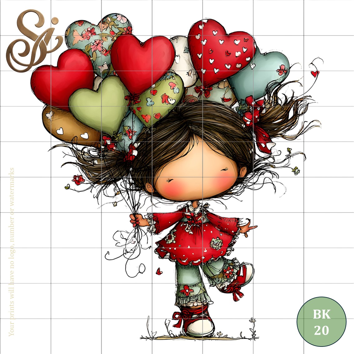Balloon Kids Fibre Decoupage Sheets II - Image 14