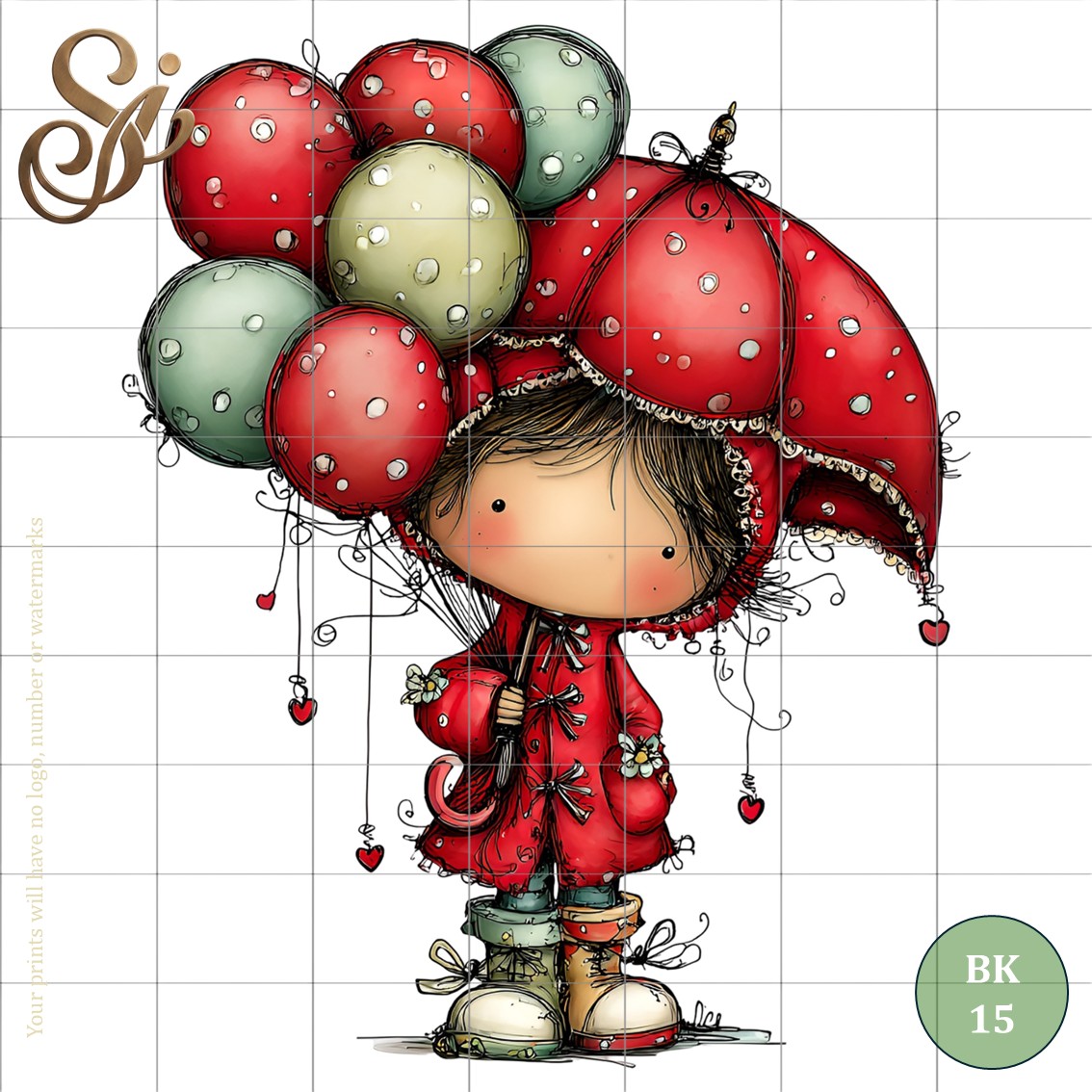 Balloon Kids Fibre Decoupage Sheets II - Image 9