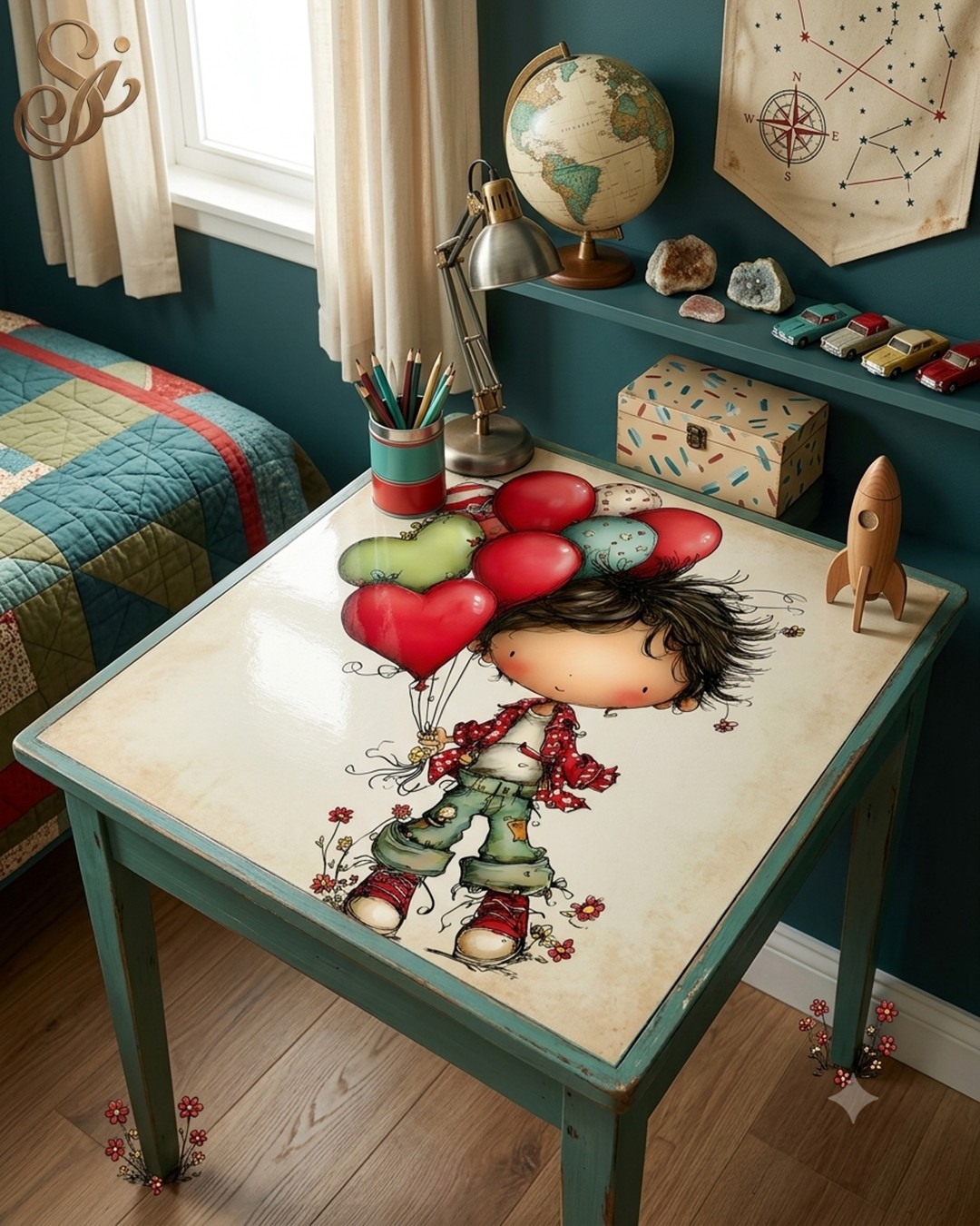 Balloon Kids Fibre Decoupage Sheets II - Image 4