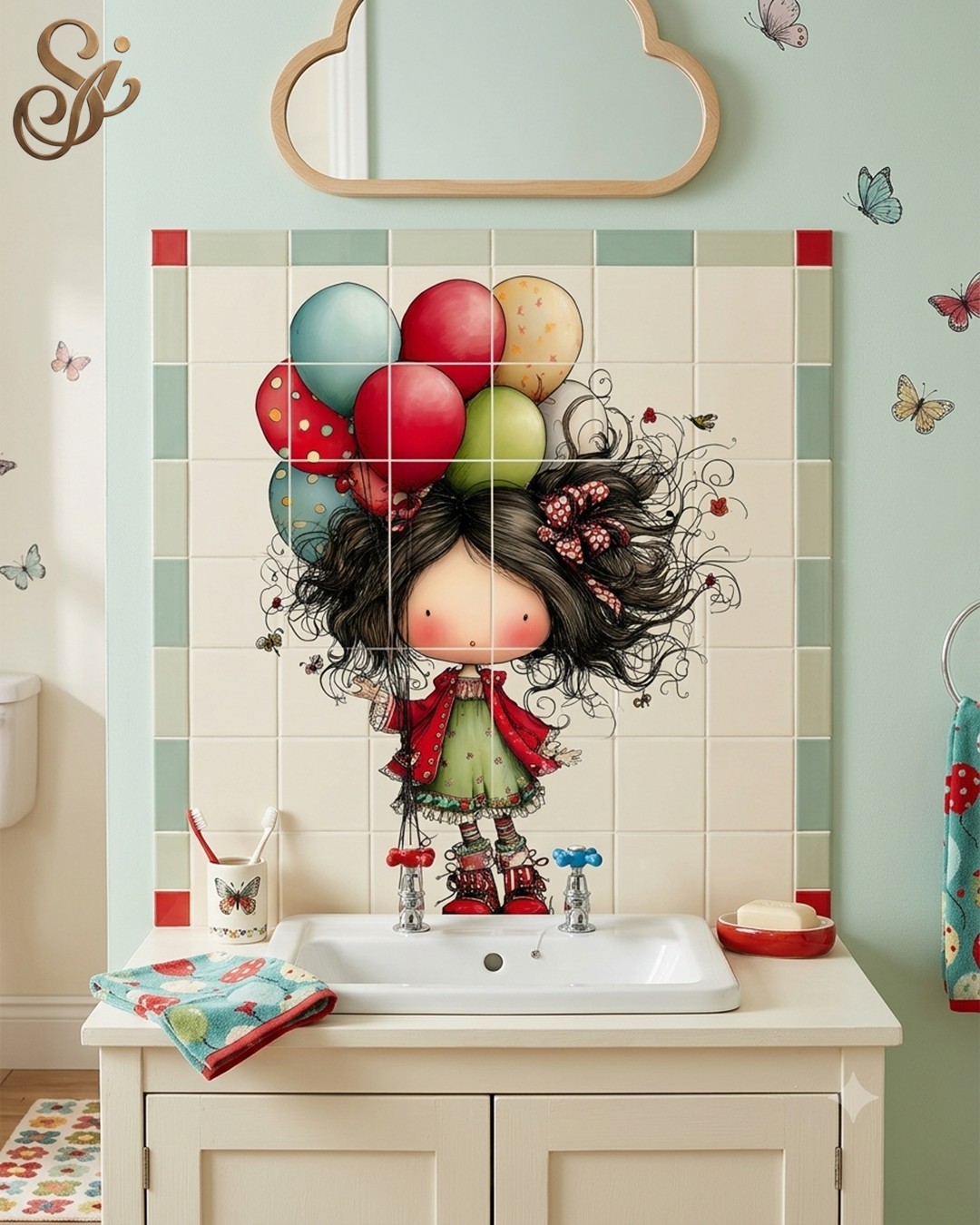 Balloon Kids Fibre Decoupage Sheets II - Image 3
