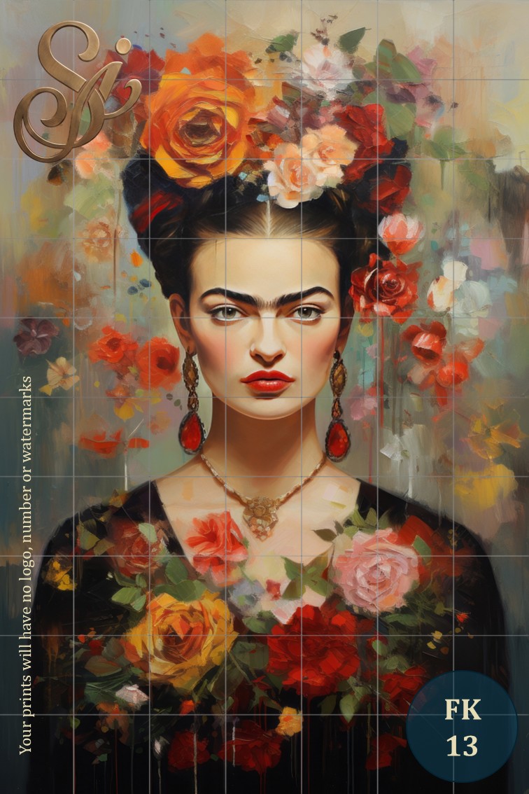 Frida Kahlo Fibre Decoupage Sheets II - Image 7