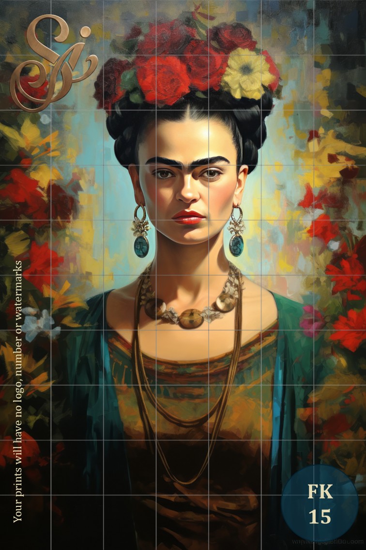 Frida Kahlo Fibre Decoupage Sheets II - Image 9