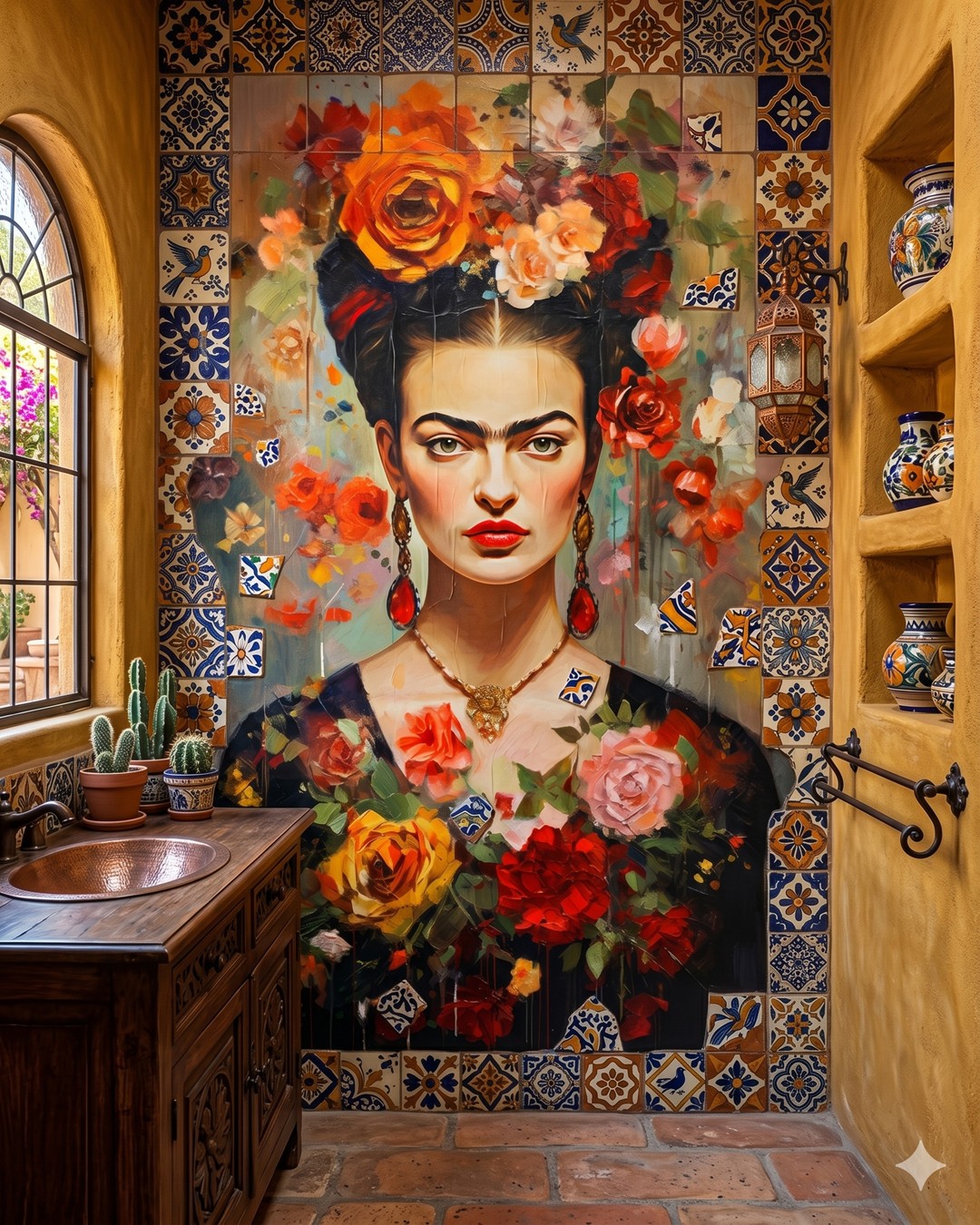 Frida Kahlo Fibre Decoupage Sheets II - Image 2