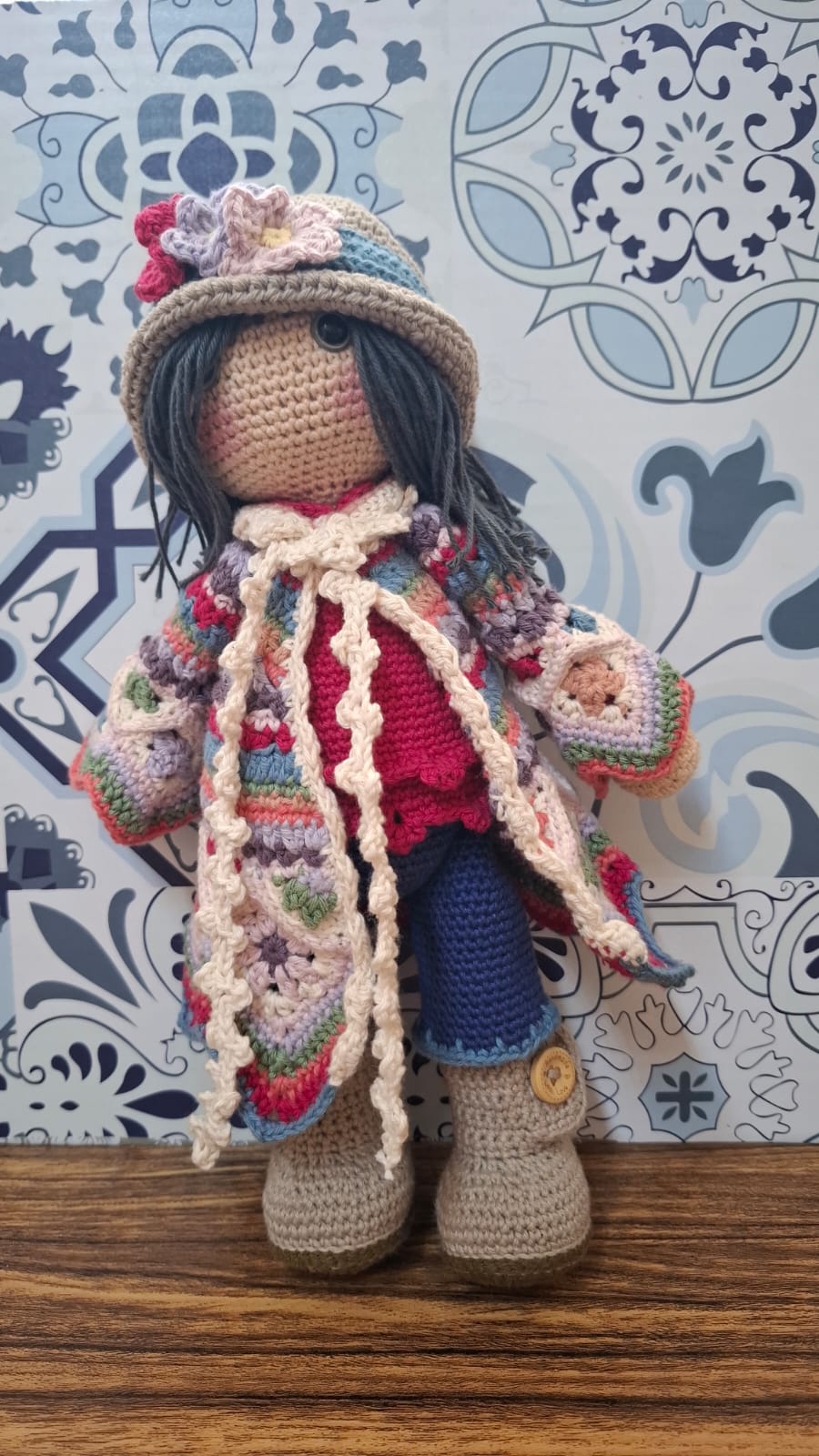 Dawn Doll - Handmade Crochet Doll - Image 3