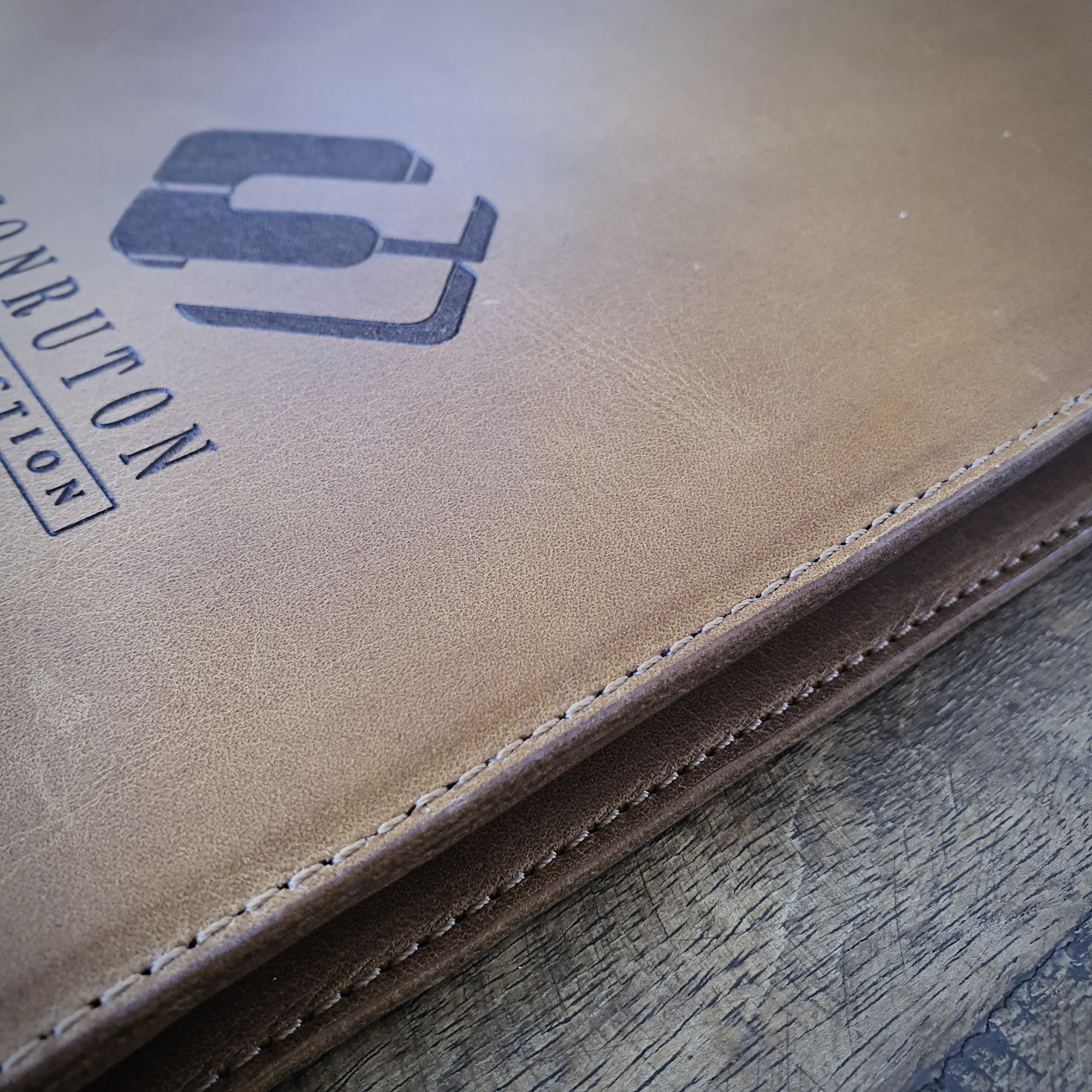 Personalised A4 Leather Padfolio Folder - Image 8