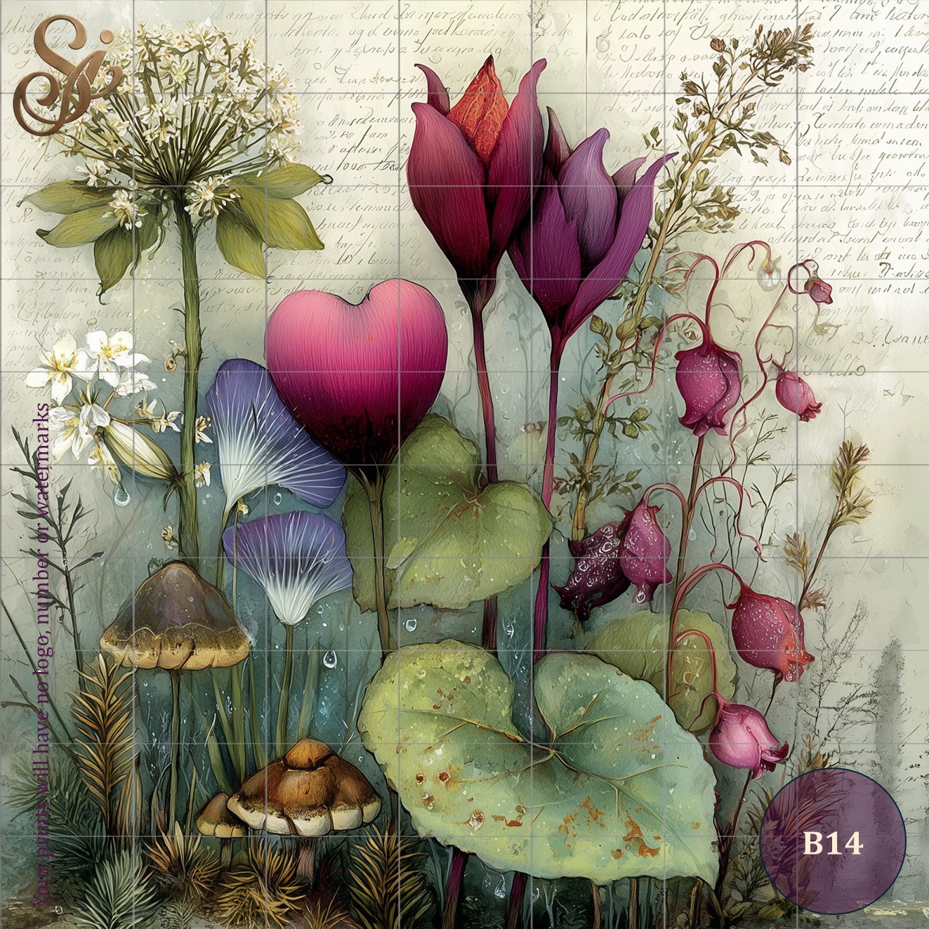 Botanicals Fibre Decoupage Sheets II - Image 7