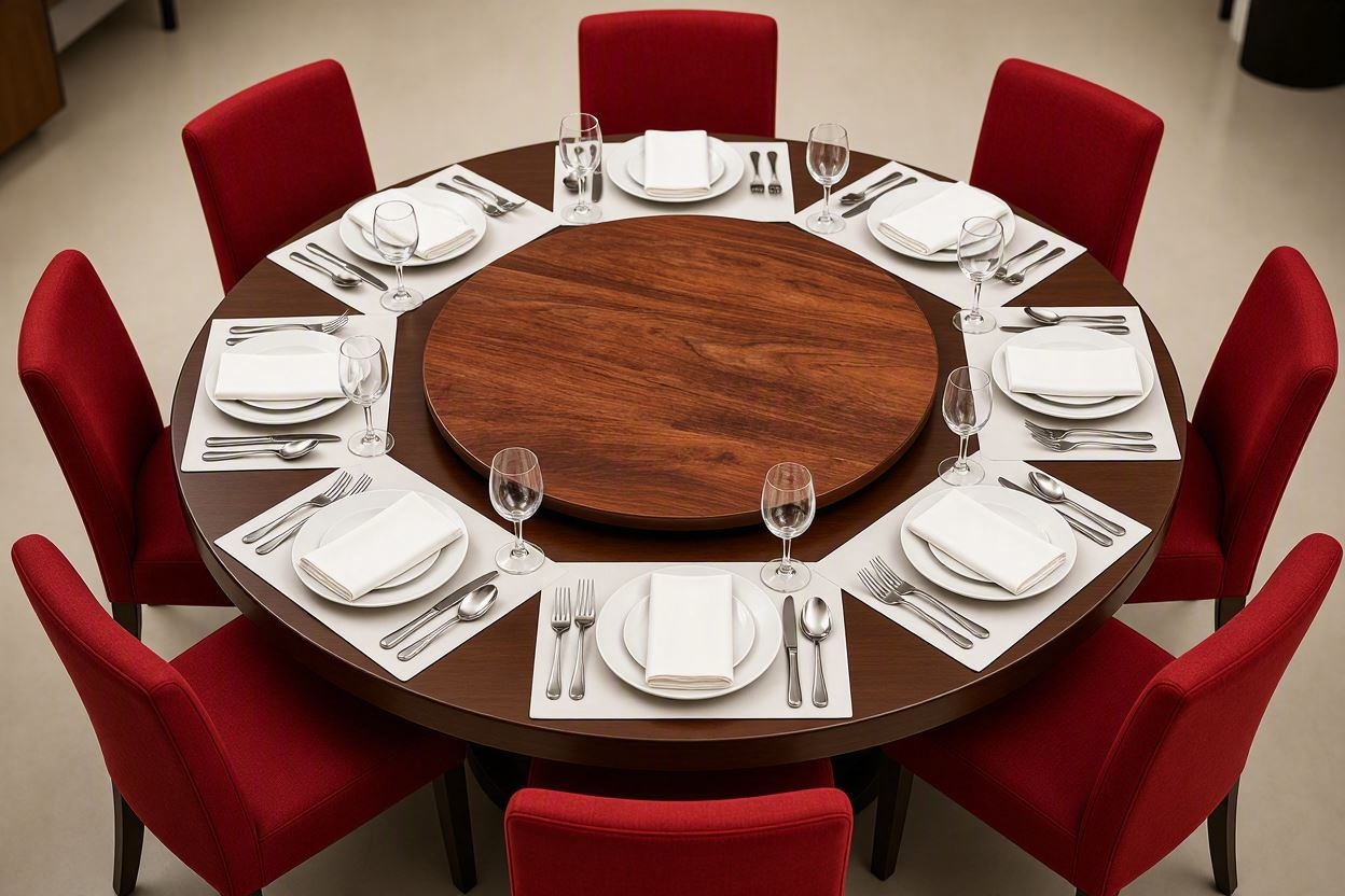 Lazy Susan - American Walnut - Image 3
