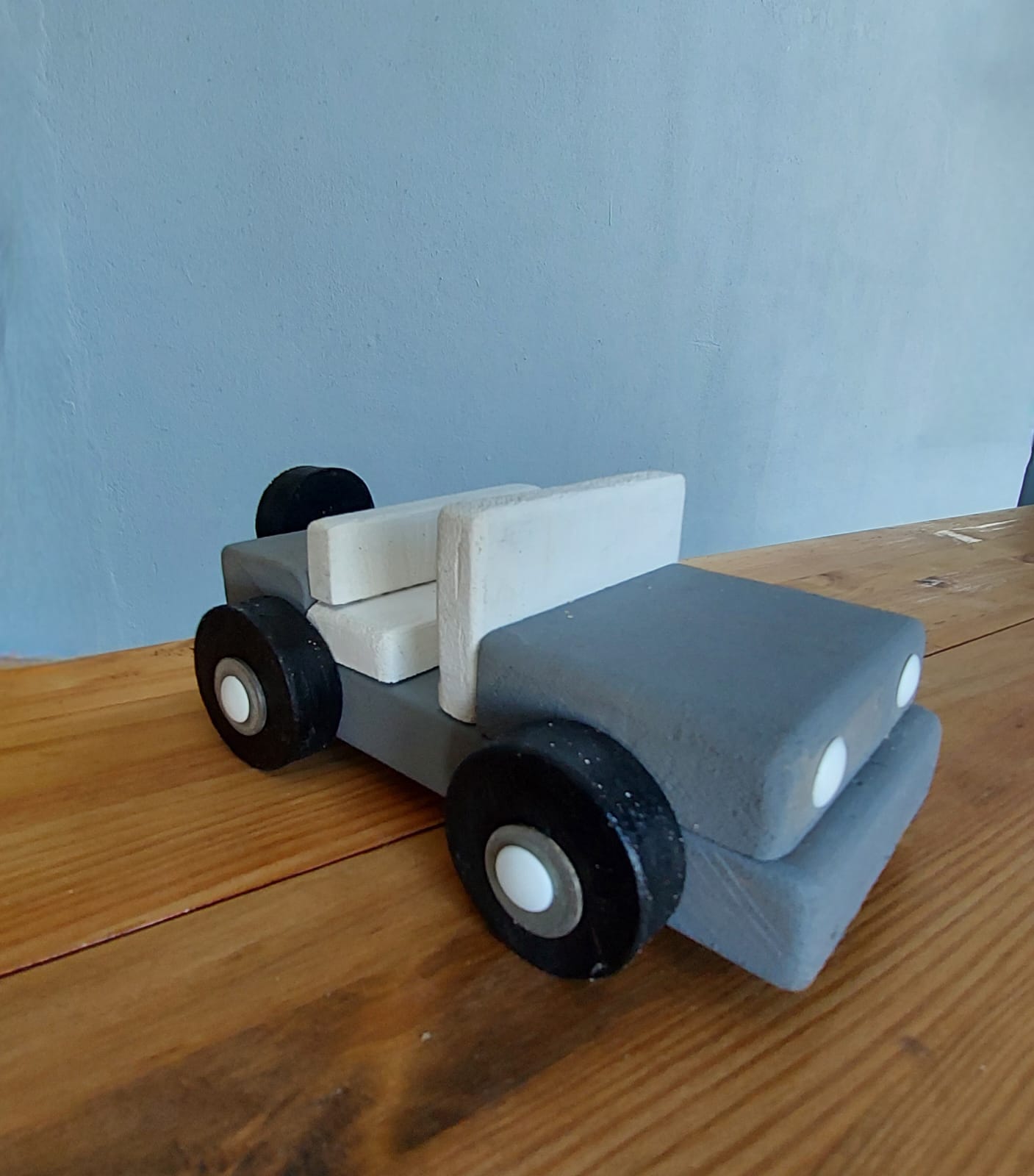 Handcrafted Wooden Landy 4x4 Toy - Image 2