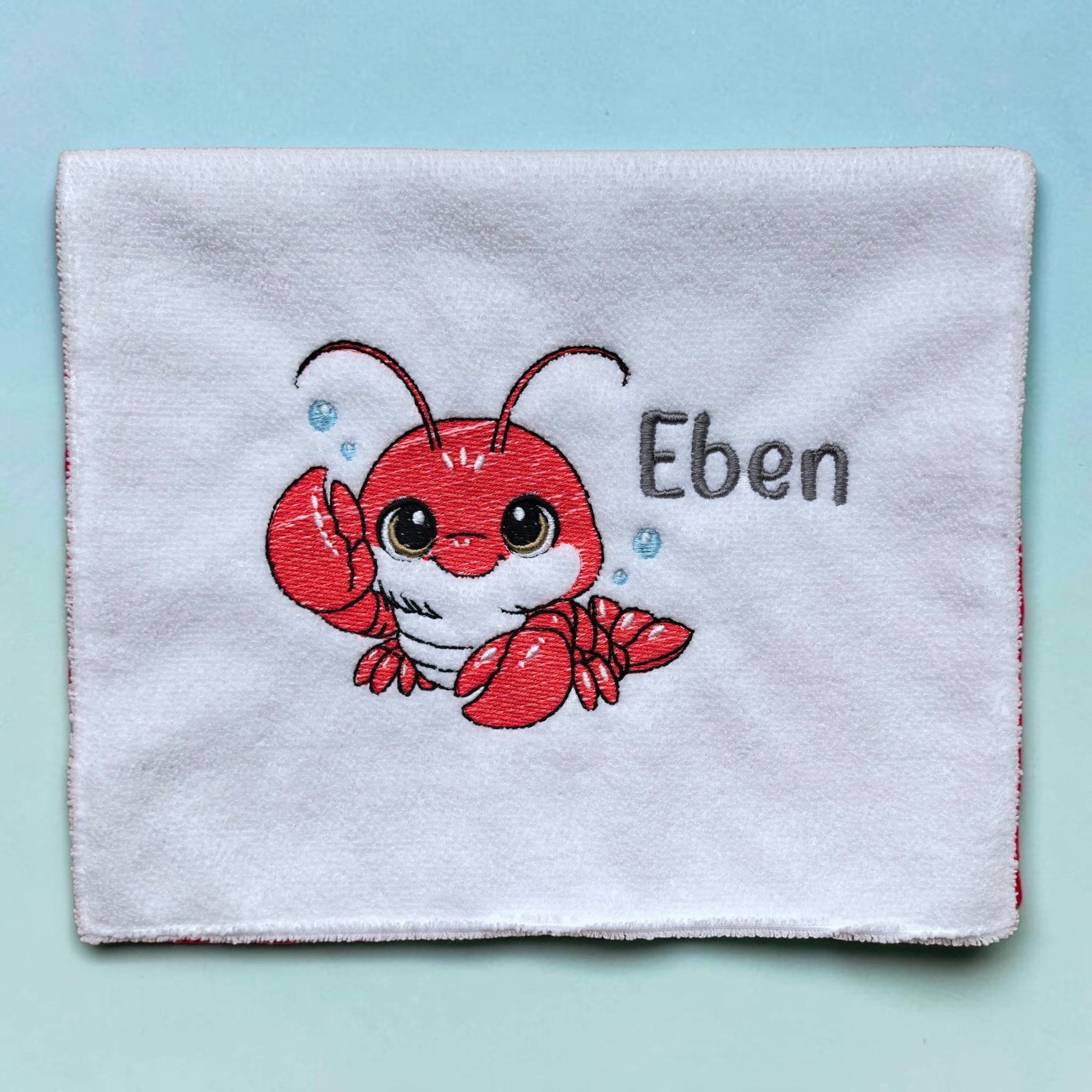 Personalised Baby Burp Cloth - Image 8