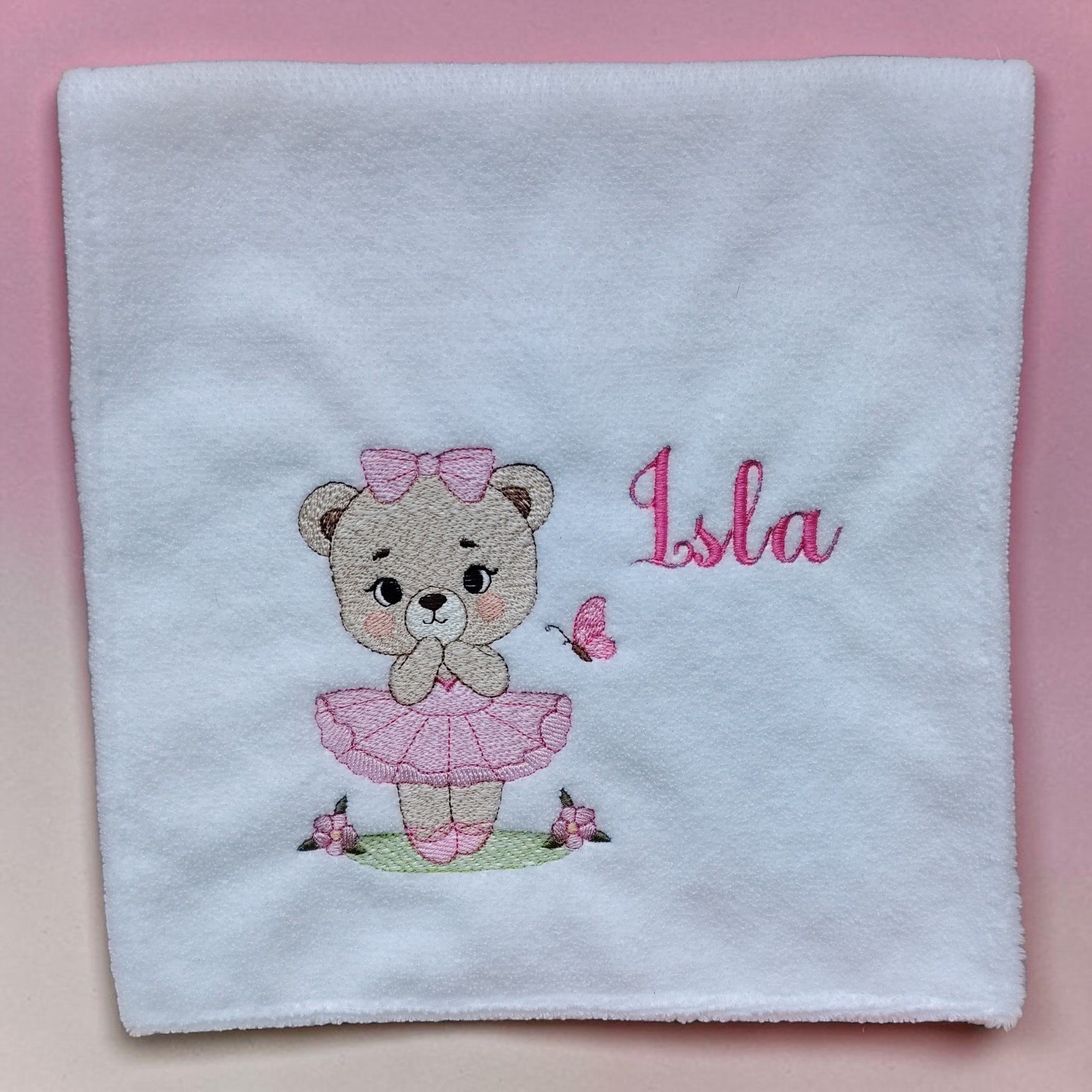 Personalised Baby Burp Cloth - Image 6