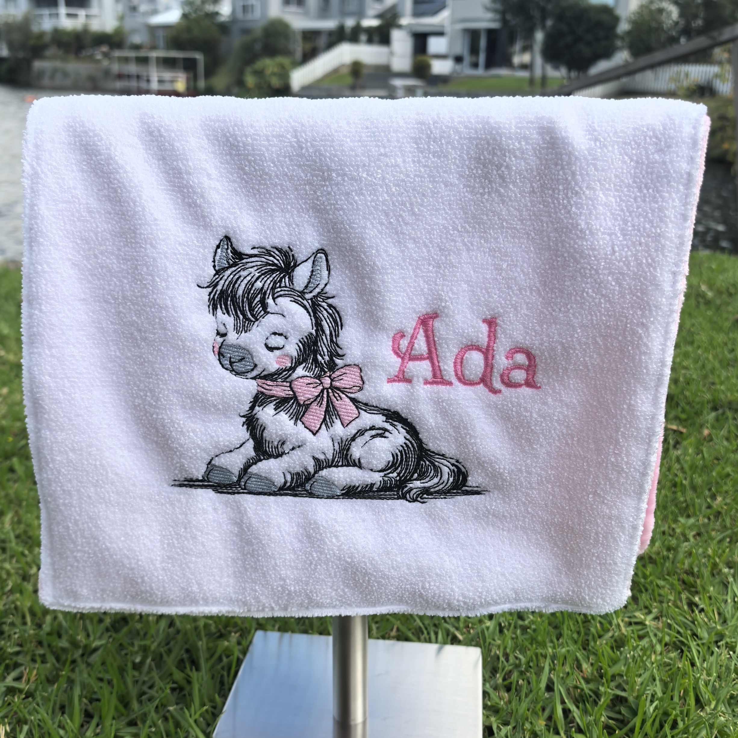 Personalised Baby Burp Cloth - Image 5