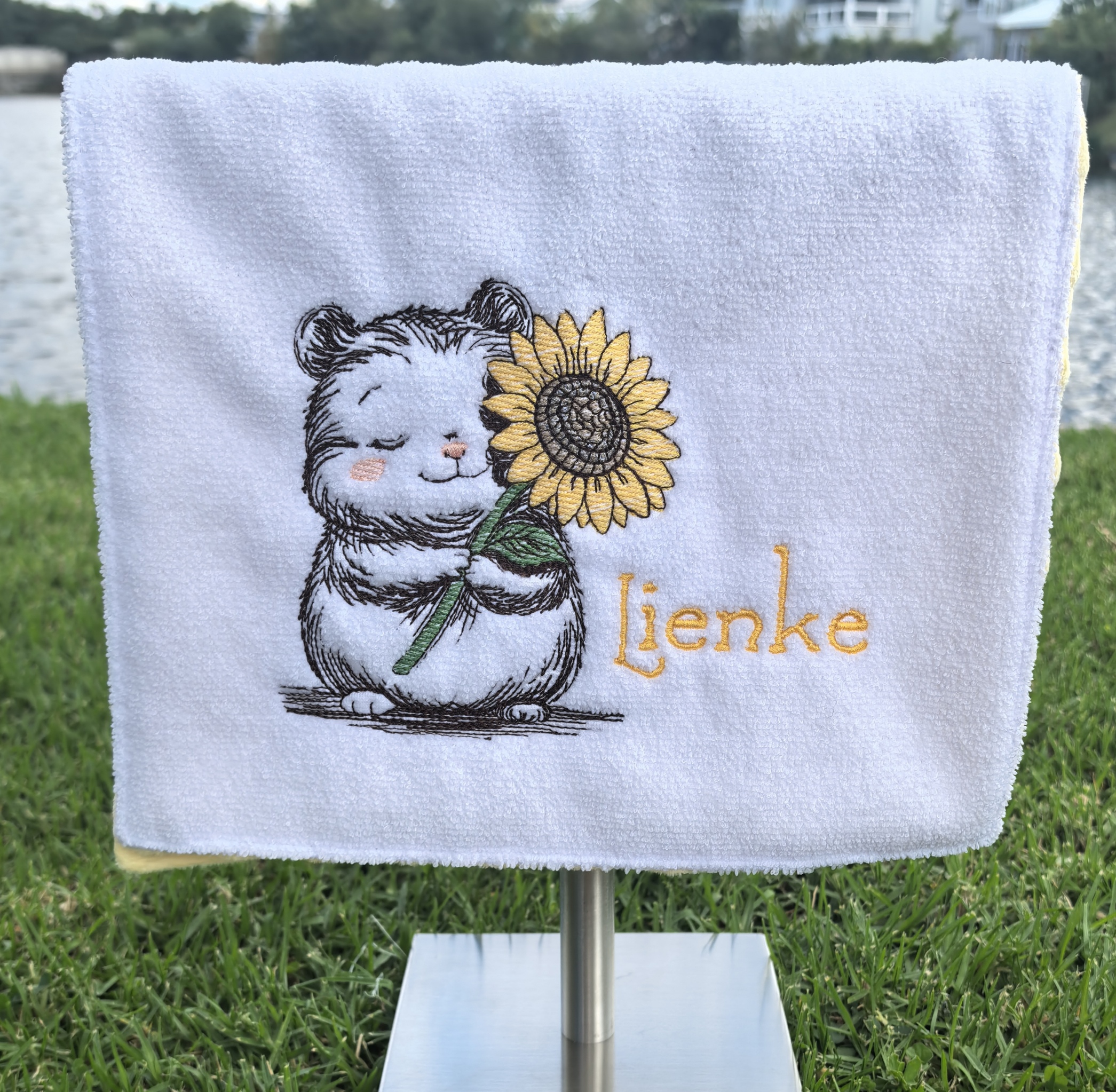 Personalised Baby Burp Cloth - Image 4