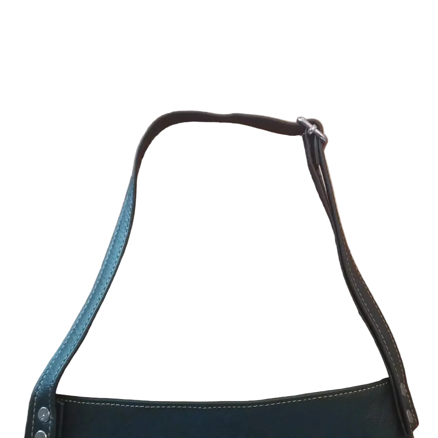 Premium Leather Apron Forest Green - Image 3