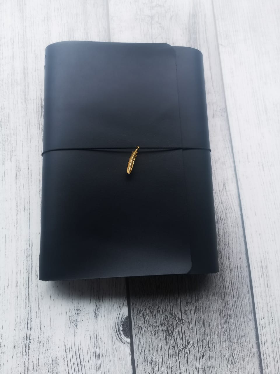 A5 Trifold Leather Journal - Image 9