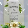 Wedding Candle - Flower Design