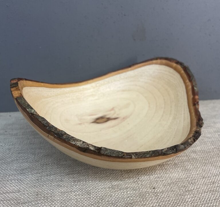 Pecan Live Edge Bowl - Image 2
