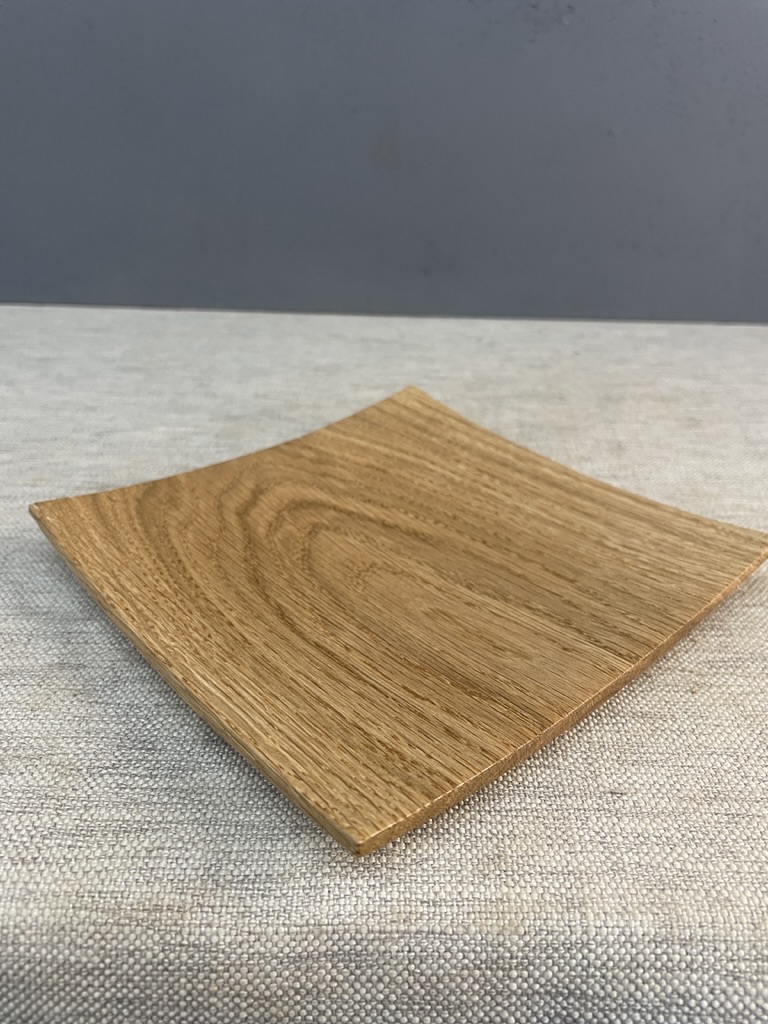 Oak Square Plate - Image 2