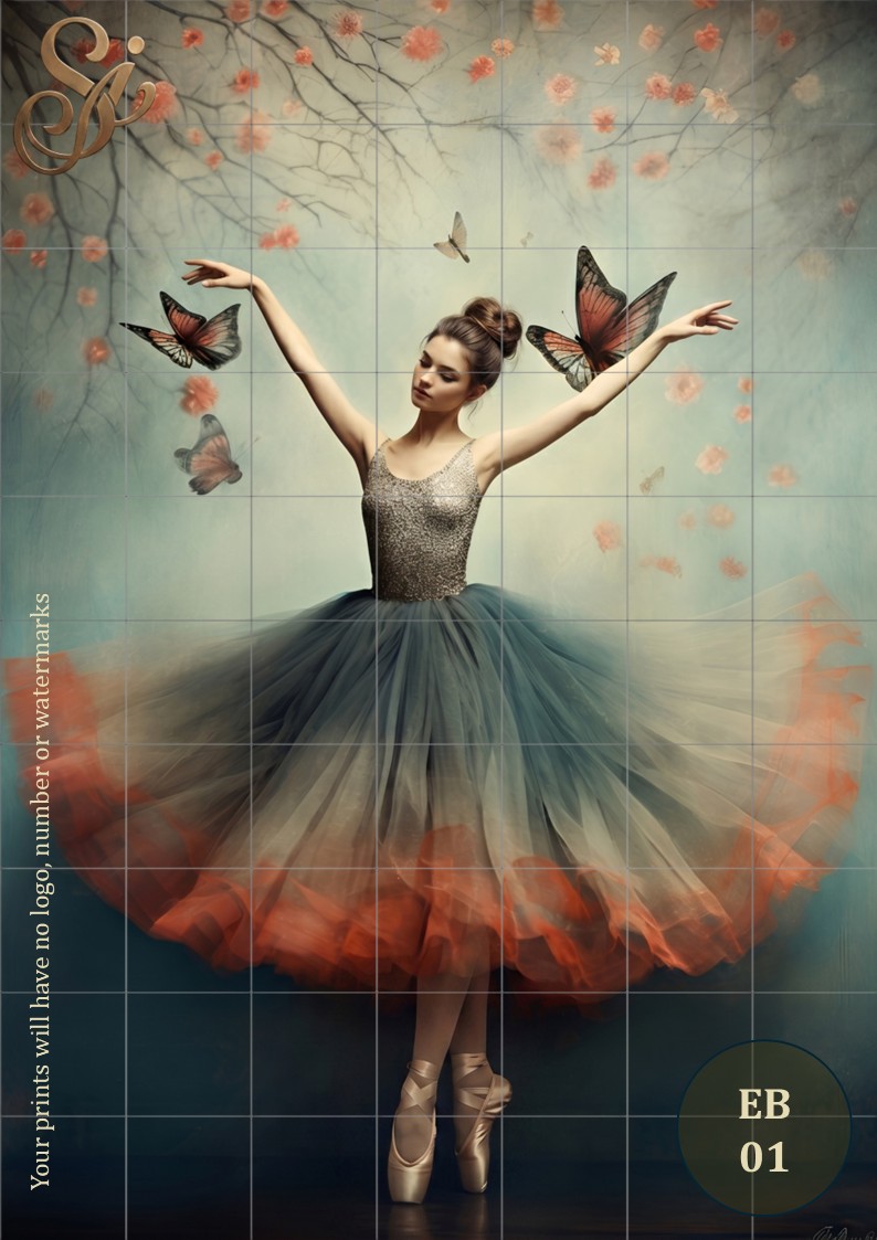 Ethereal Ballet Fibre Decoupage Sheets - Image 6