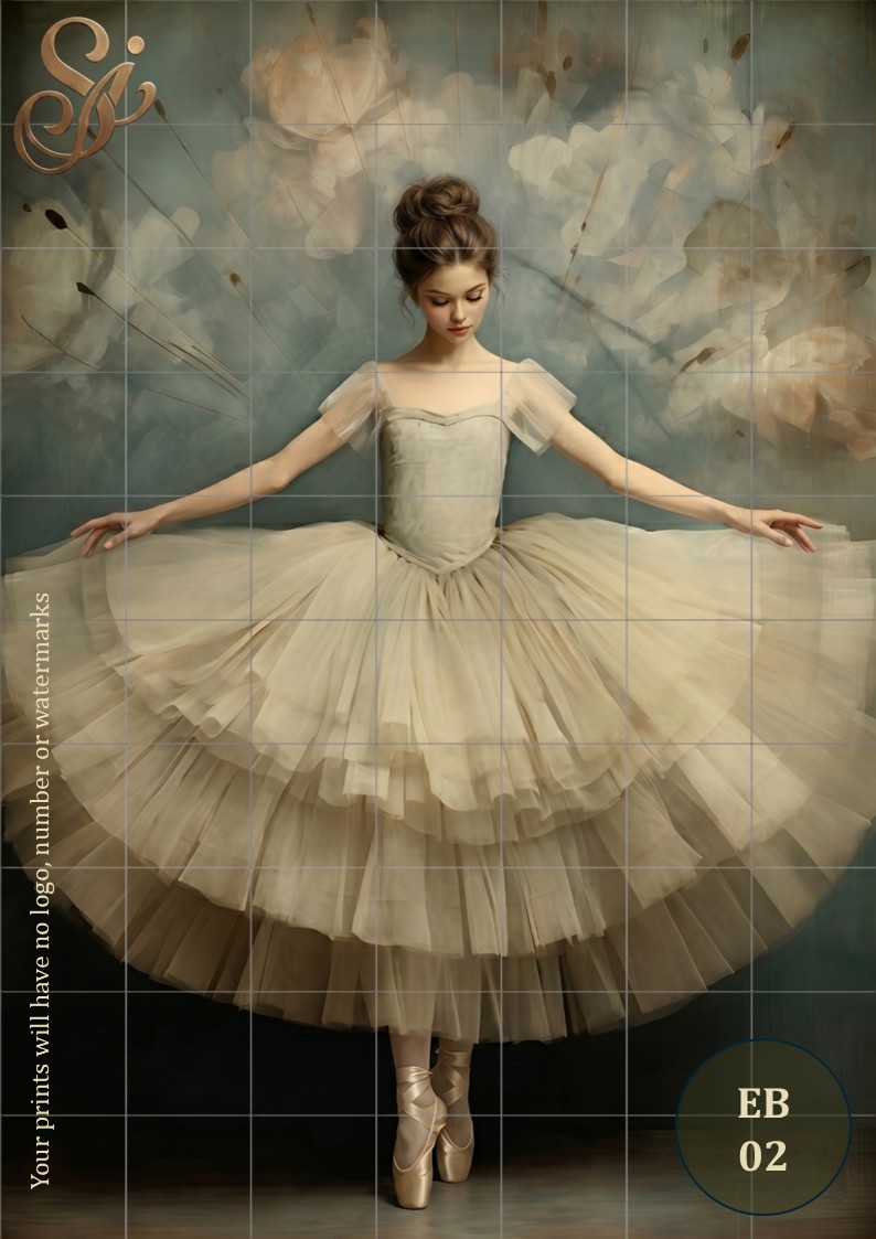 Ethereal Ballet Fibre Decoupage Sheets - Image 7