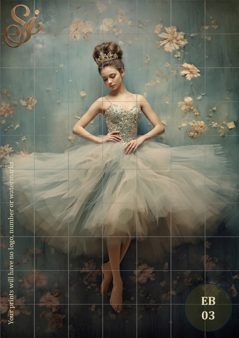 Ethereal Ballet Fibre Decoupage Sheets - Image 8