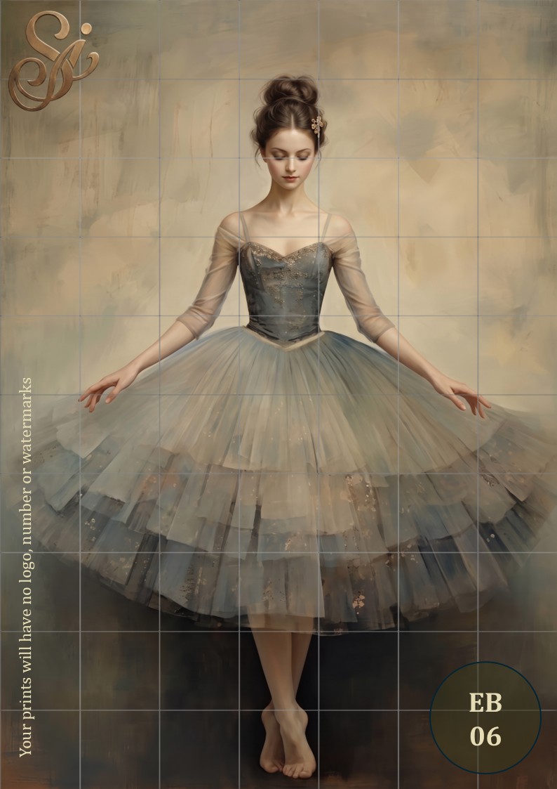 Ethereal Ballet Fibre Decoupage Sheets - Image 11