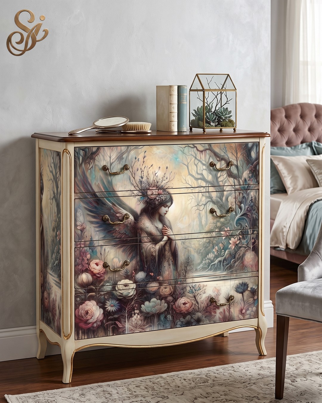 Vintage Fairy Tales Fibre Decoupage Sheets - Image 4