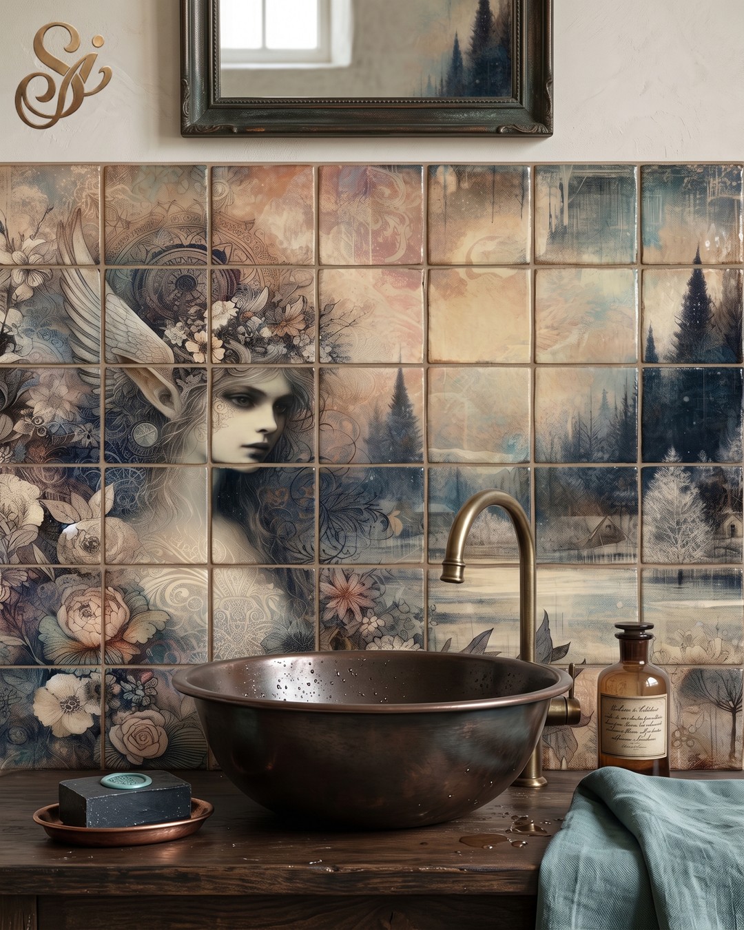 Vintage Fairy Tales Fibre Decoupage Sheets - Image 5