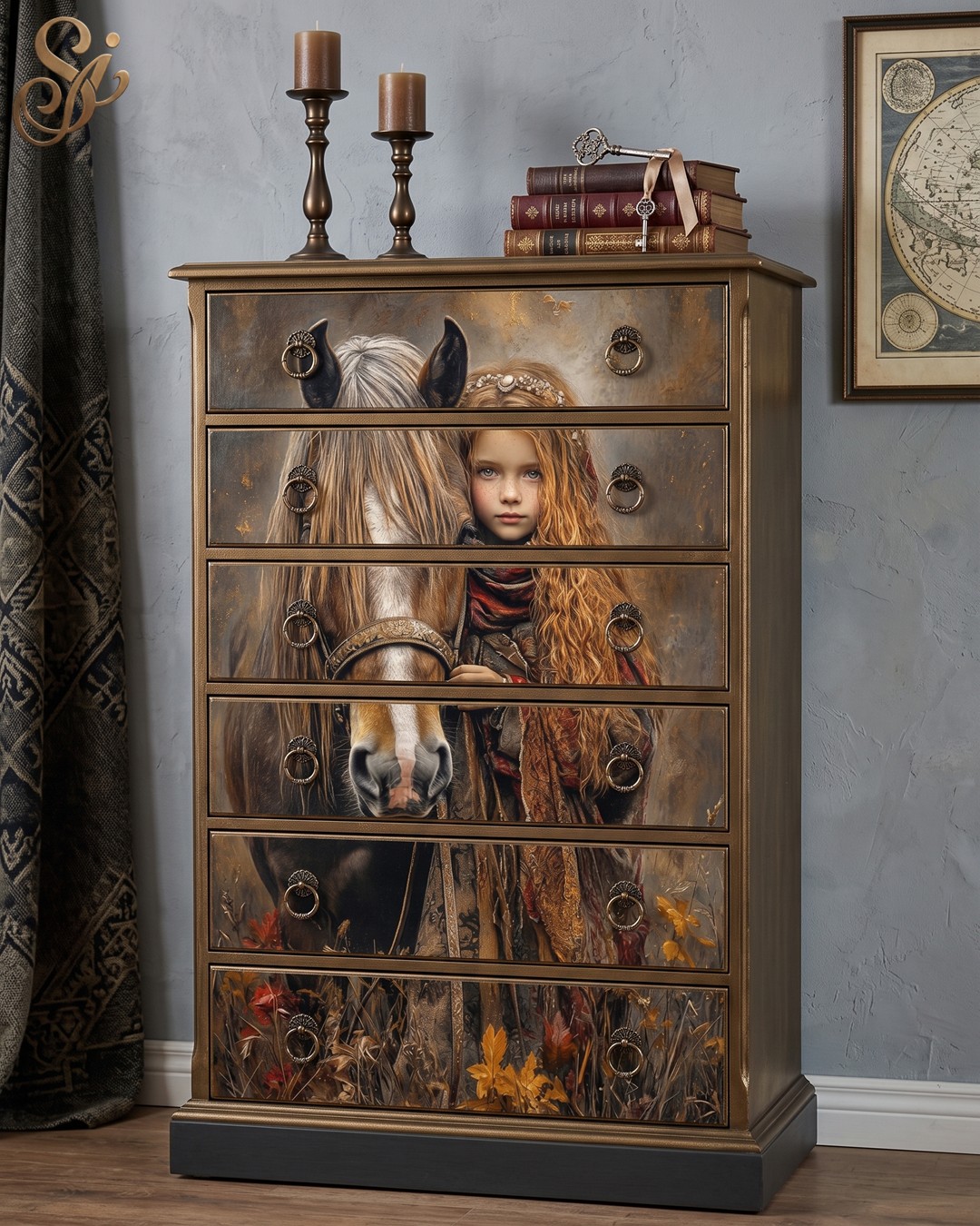 Horse Whisperer Fibre Decoupage Sheets - Image 3