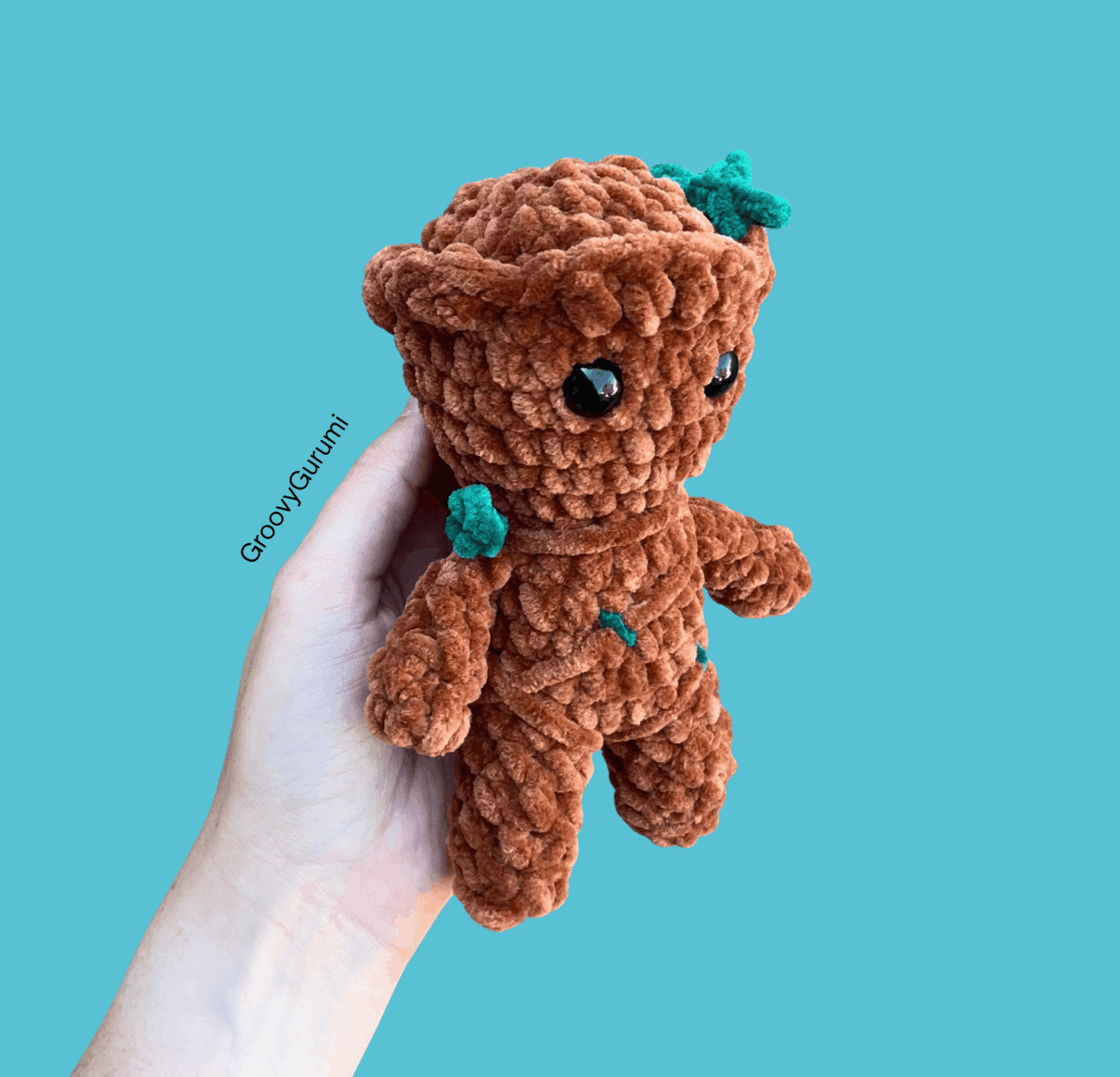 Crochet Little Tree Man - Image 2