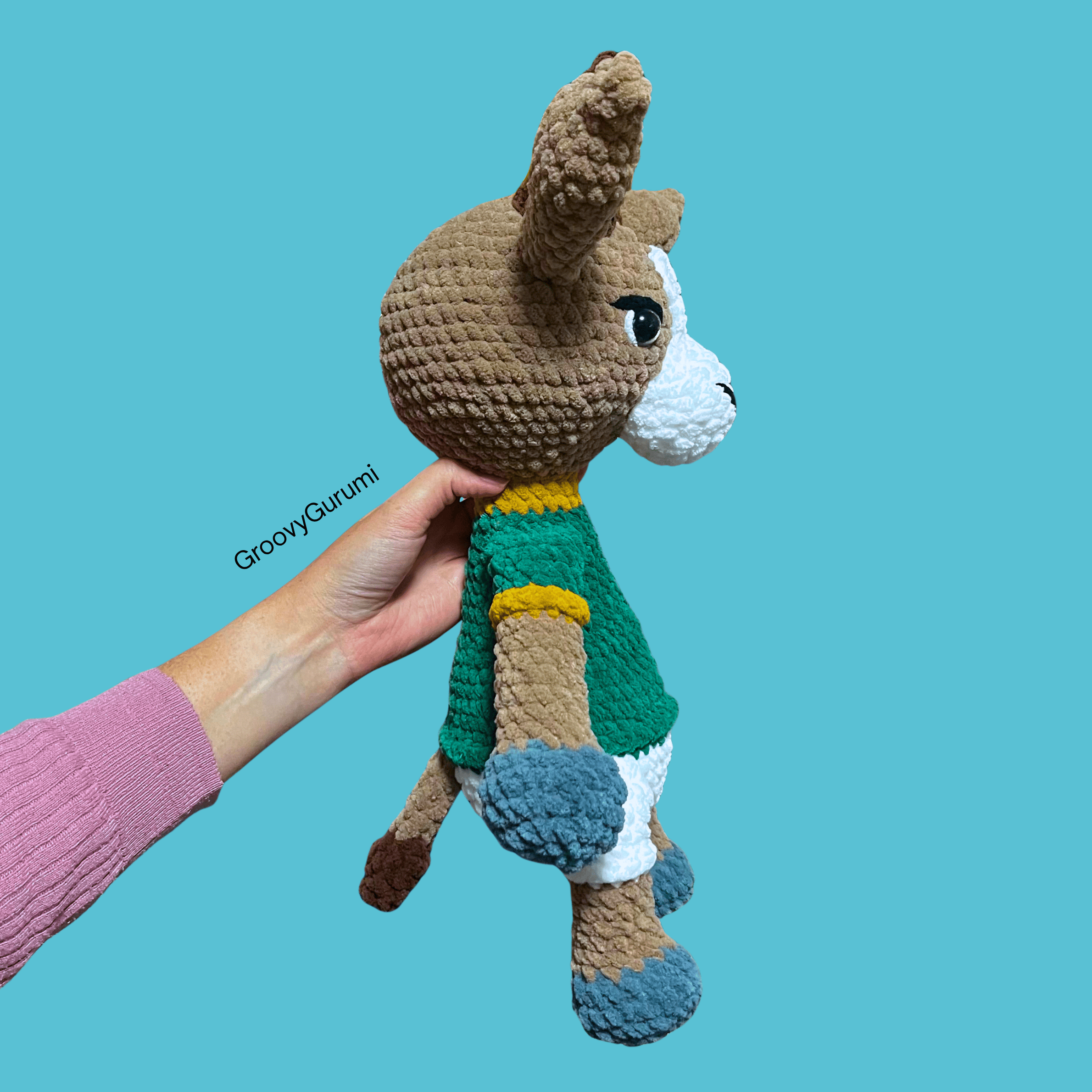Crochet Springbok Plushie - Image 3