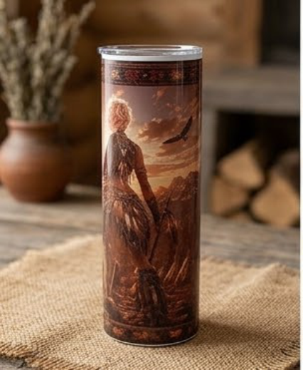 Skinny Stainless-Steel Tumbler - Custom Full Wrap Print - Image 7